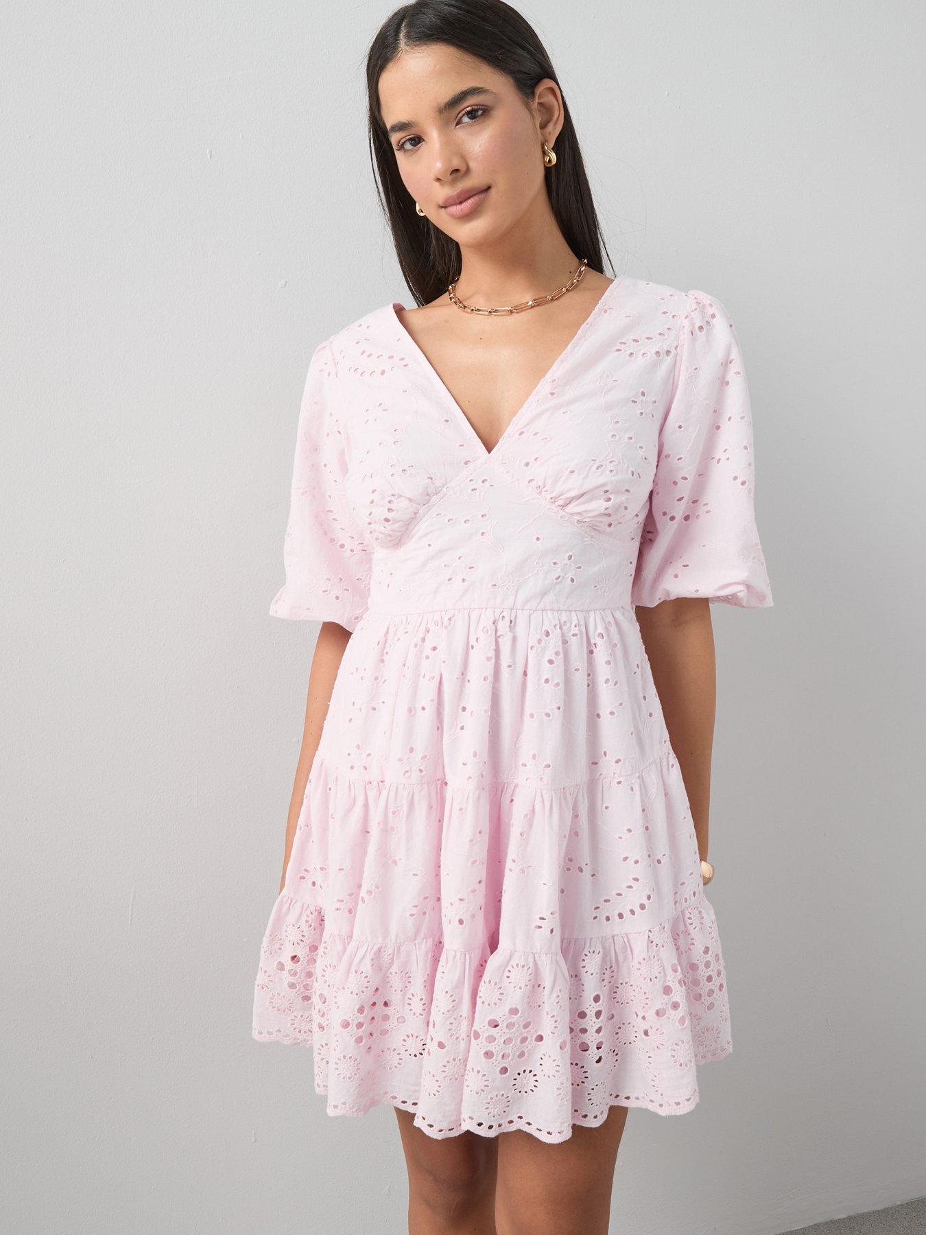 Skater Dresses | Pink | 16 | Short Sleeve | Very