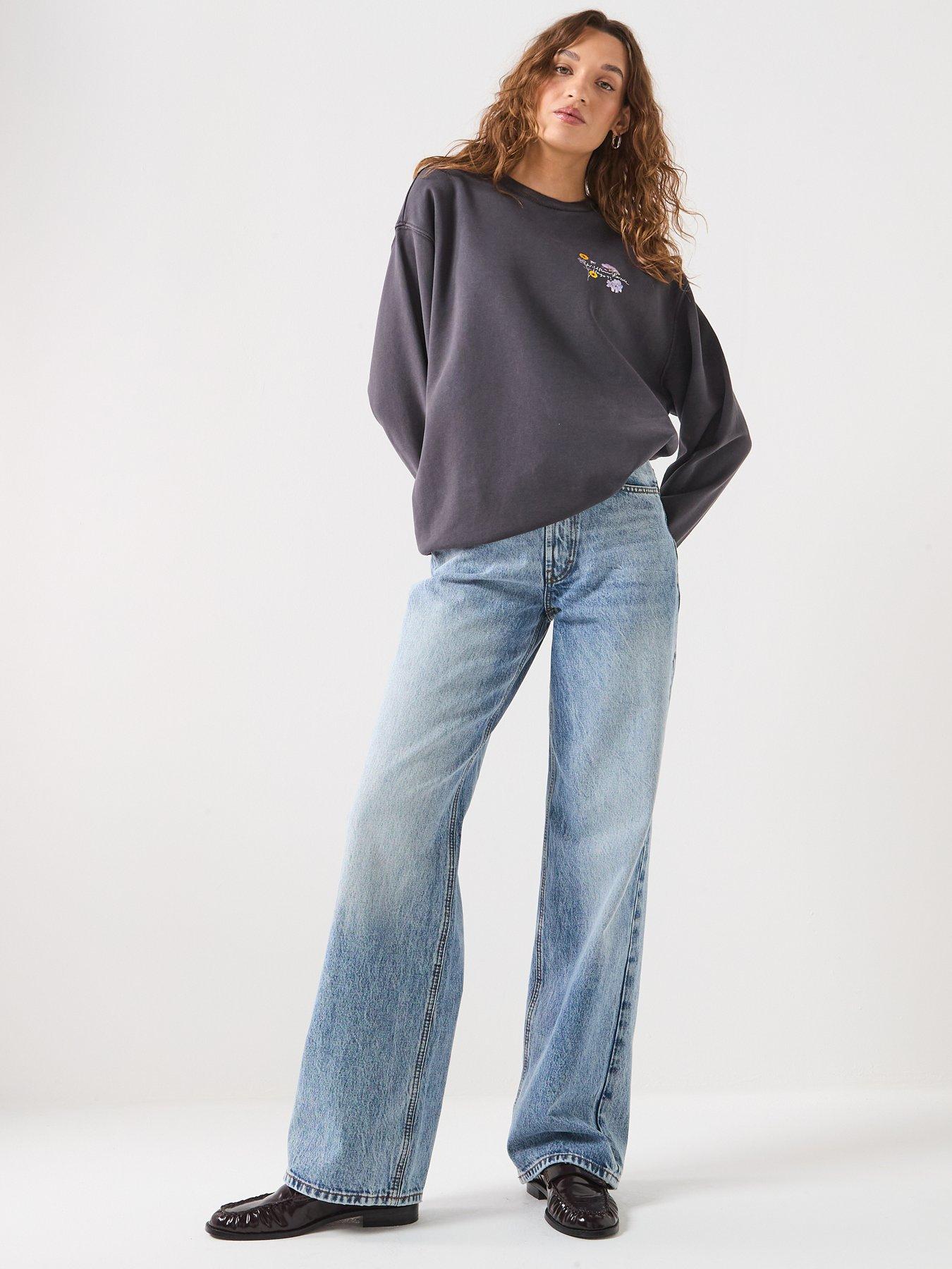 Image 3 of 6 of HUGO Straight Leg Jeans - Blue