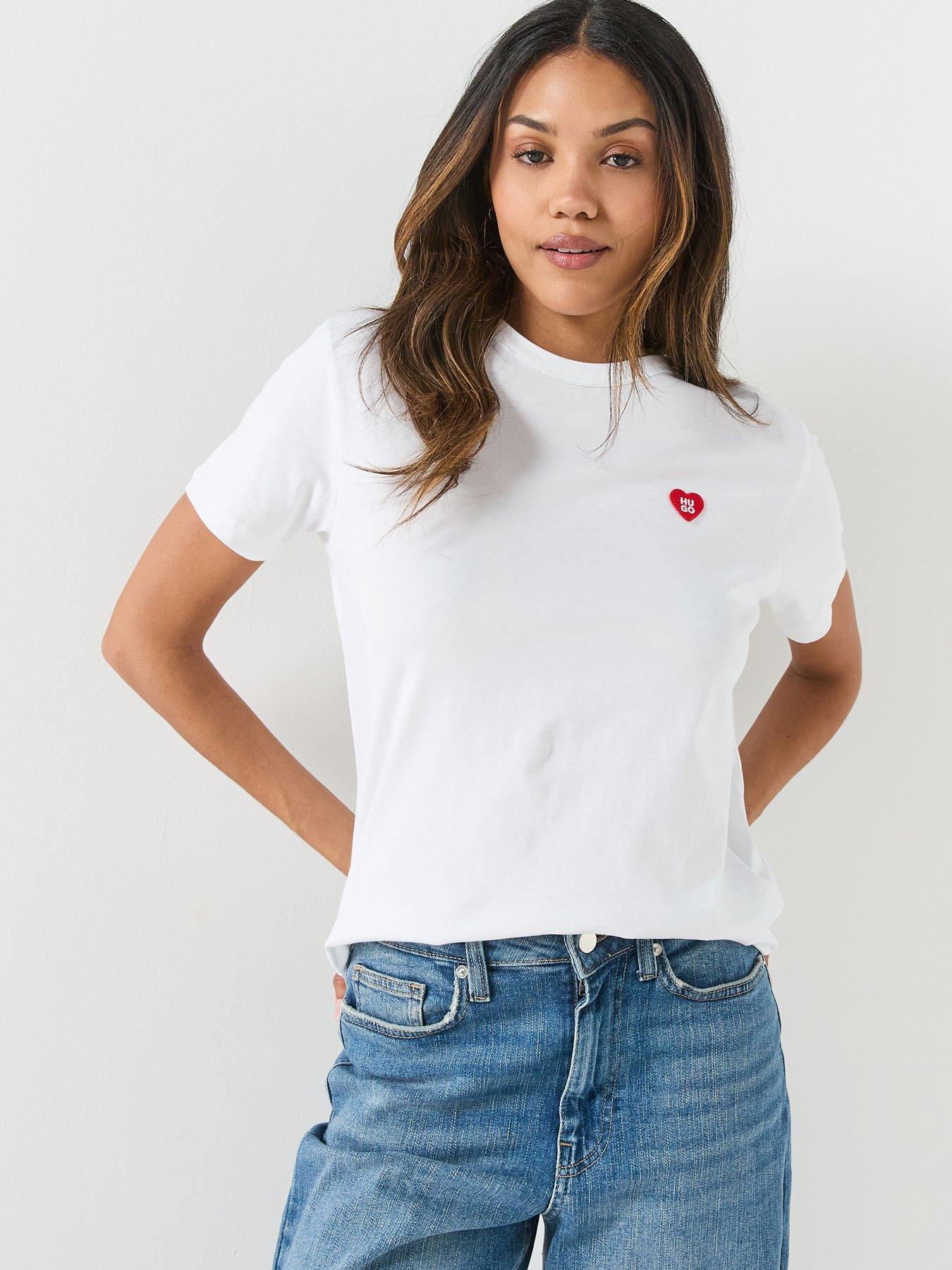 hugo-vintage-heart-small-logo-t-shirt-white