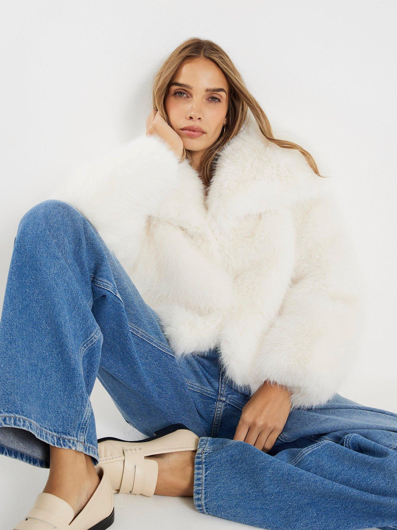 river-island-wide-collar-short-fur-jacket-cream