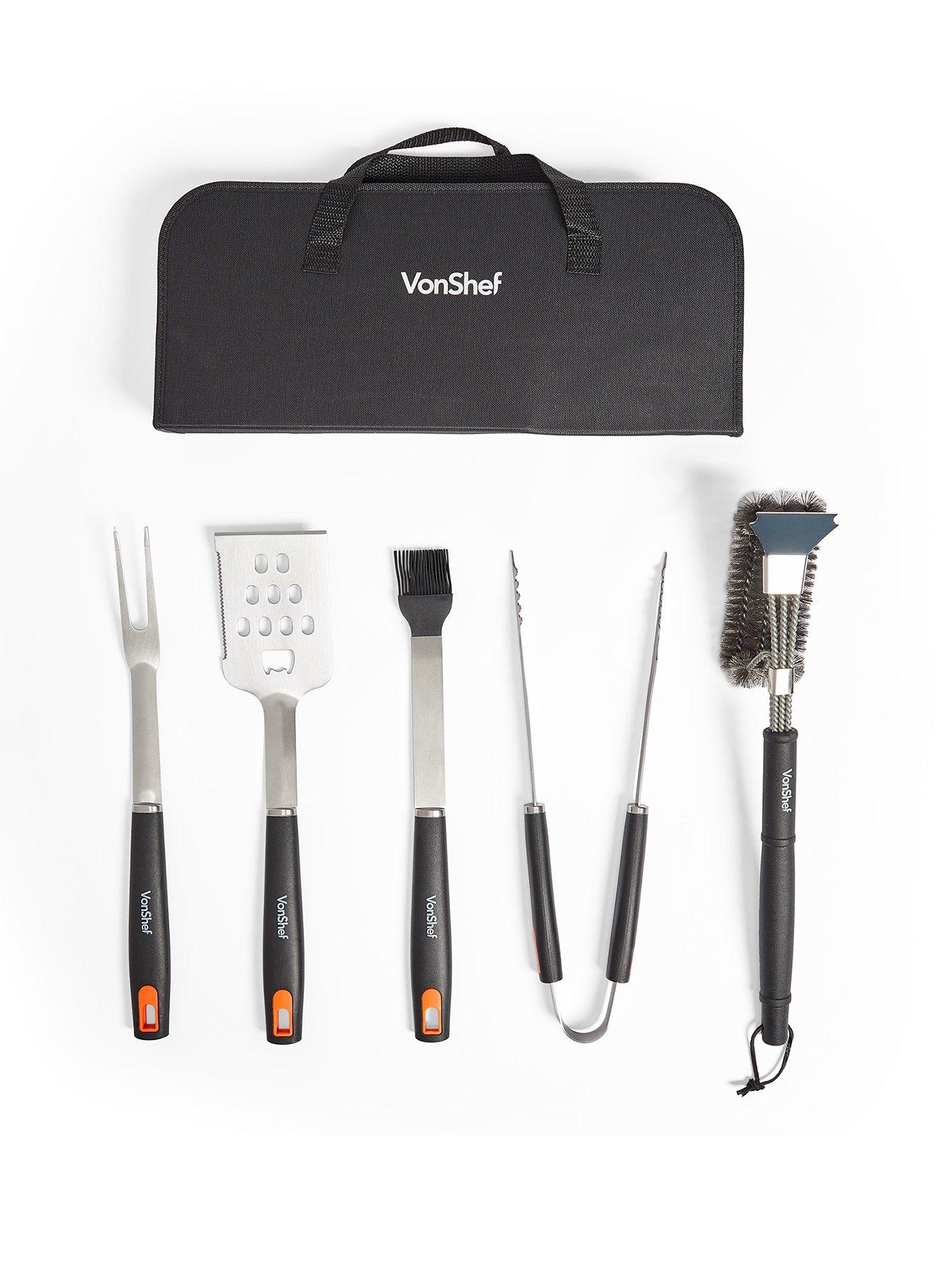 Image 2 of 5 of Vonhaus 5 Piece BBQ Tool Set with Nylon Case