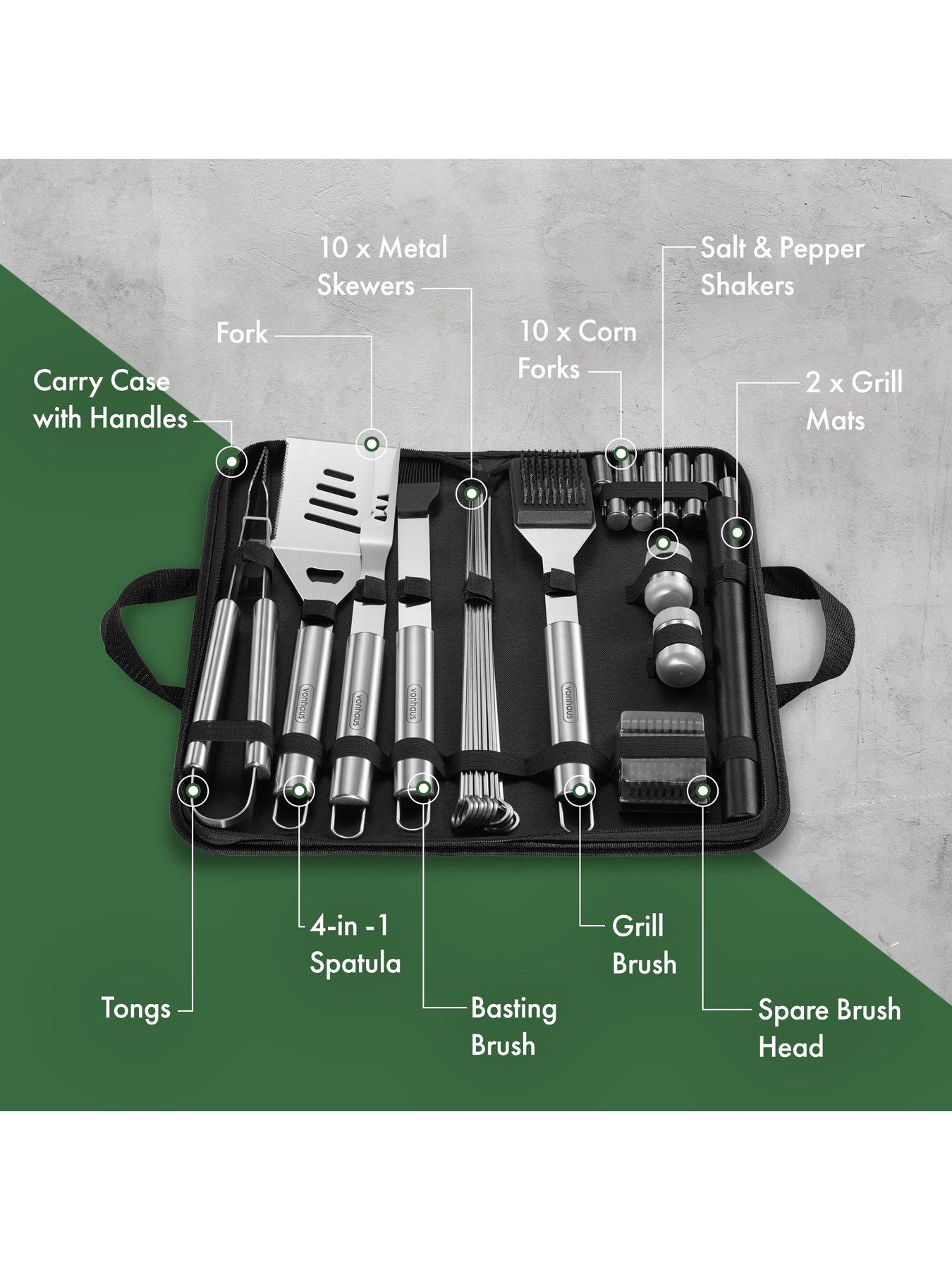 vonhaus-vonshef-30pc-bbq-tool-set-with-nylon-caseoutfit