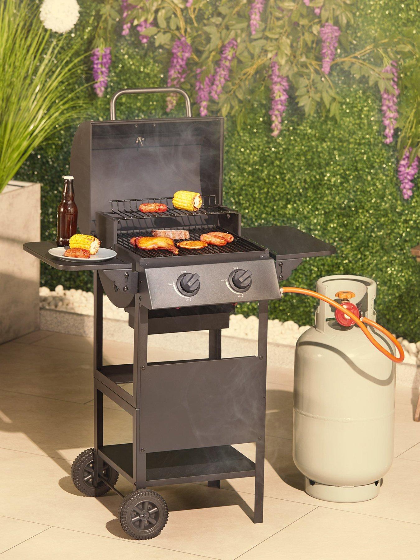 vonhaus-barrel-2-burner-gas-bbqfront