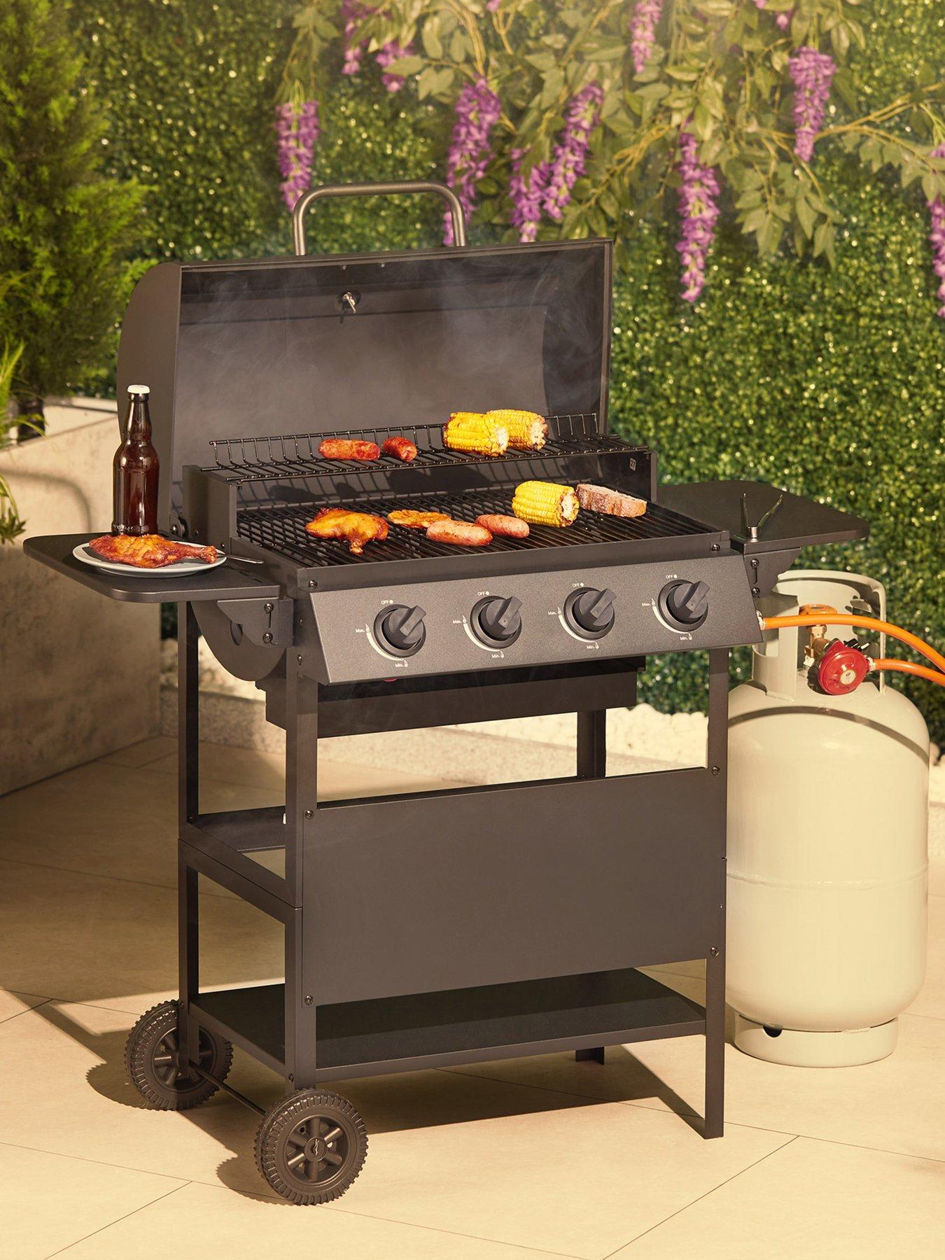 vonhaus-barrel-4-burner-gas-bbqfront