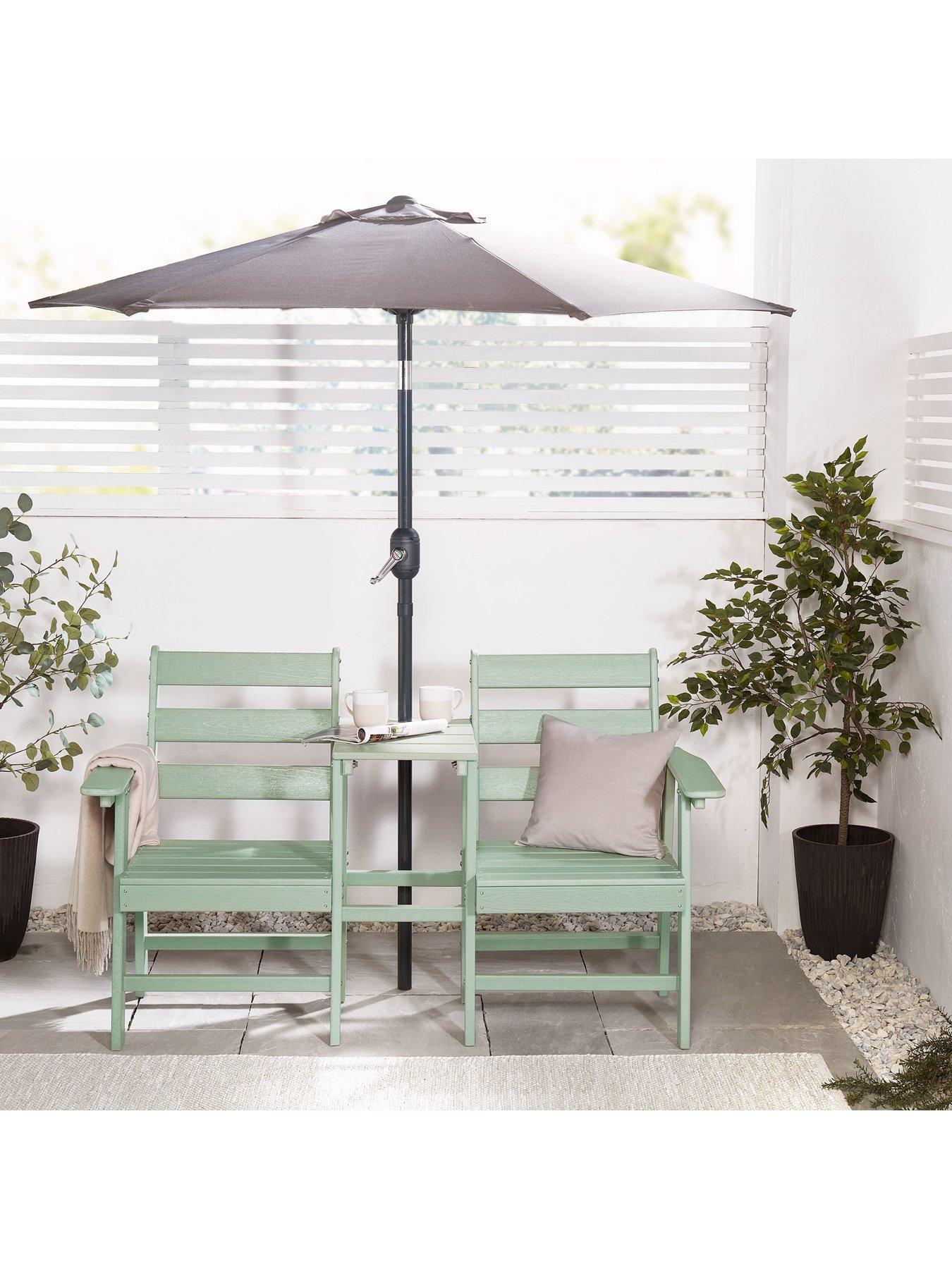 Image 5 of 6 of Vonhaus Westport Jack &amp; Jill Seat- Green