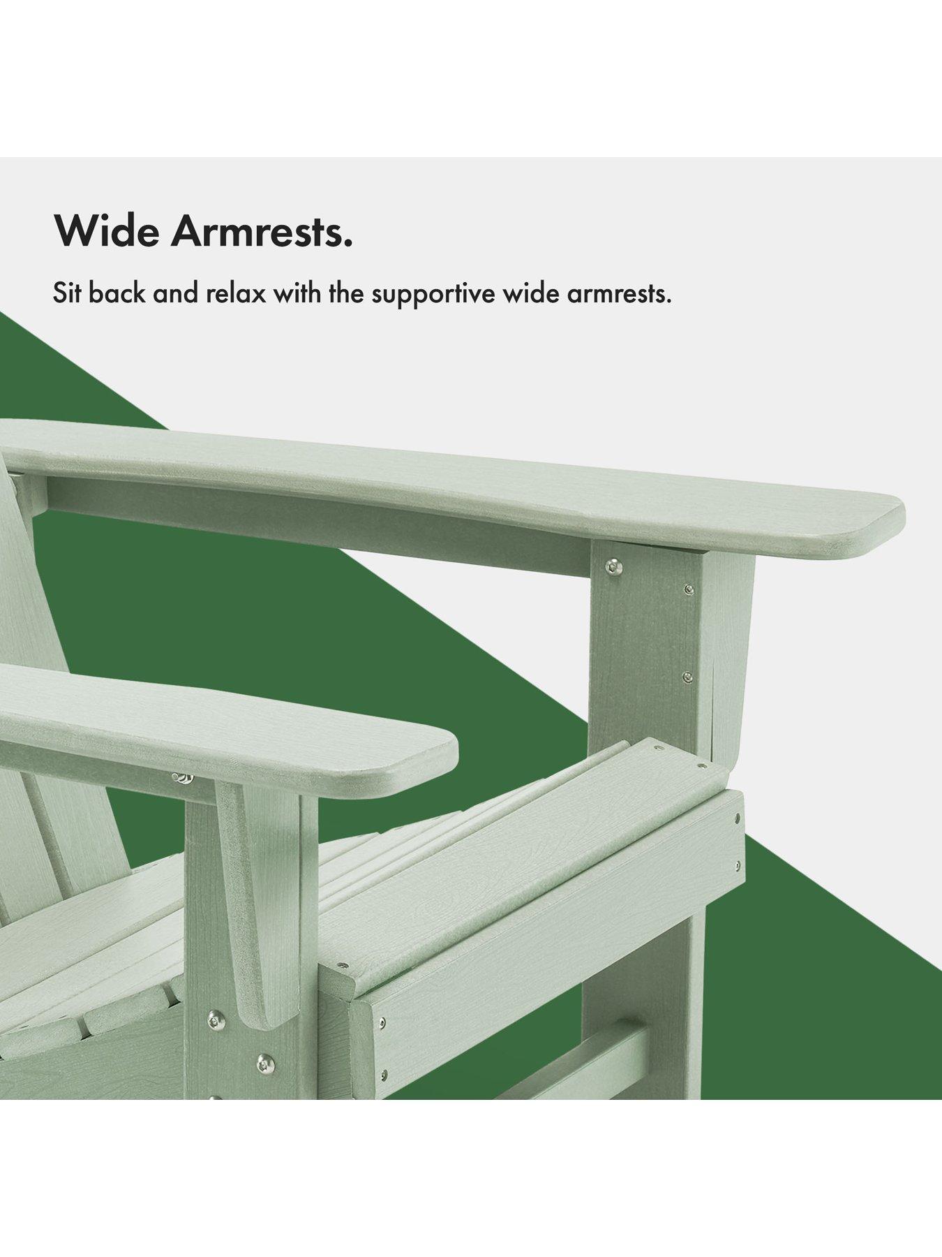vonhaus-westport-adirondack-chair--greendetail
