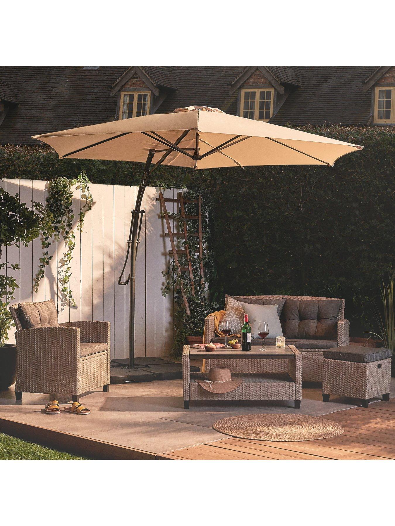 Image 6 of 6 of Vonhaus 4 Pack Cantilever Parasol Base