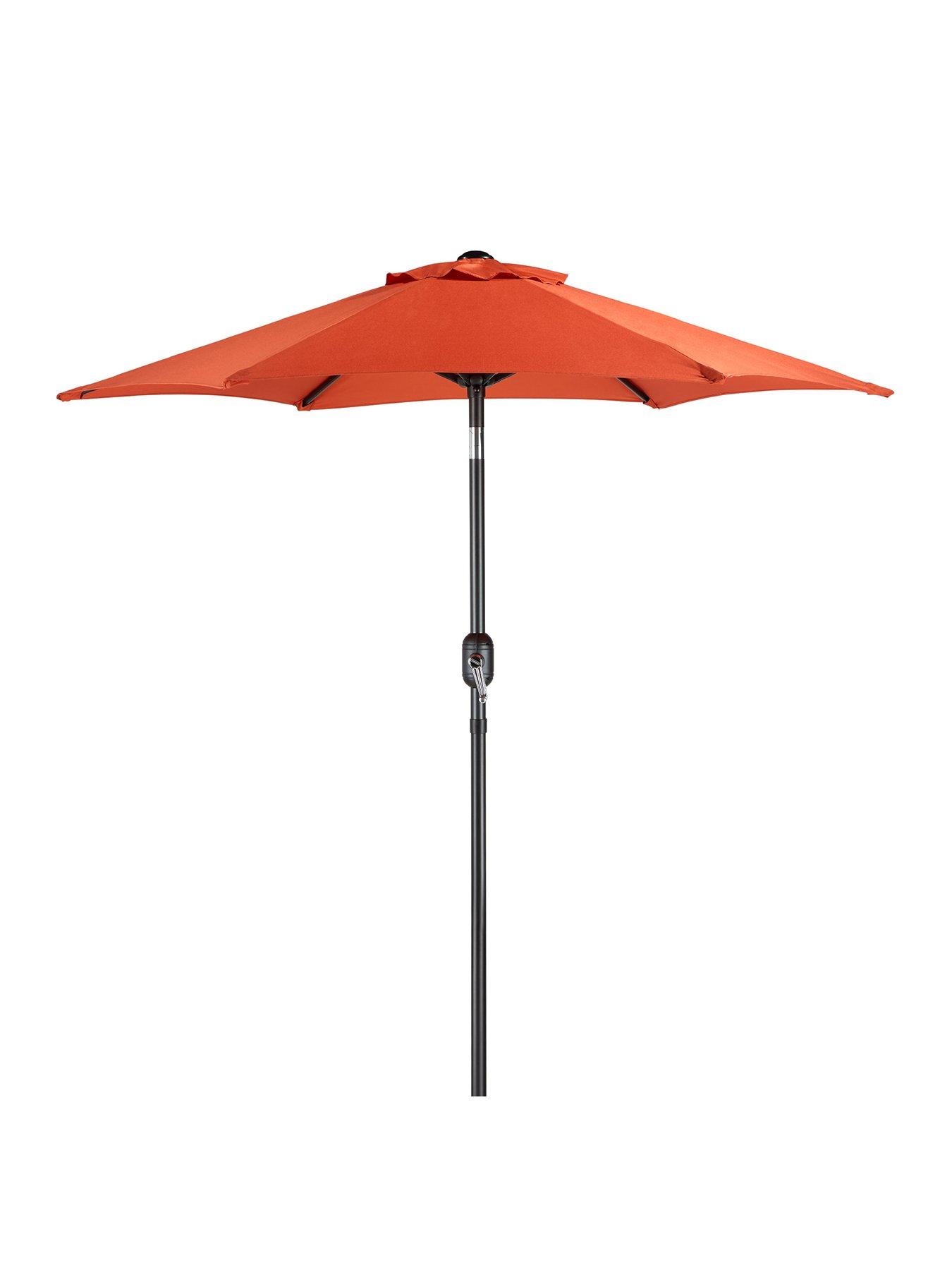 vonhaus-2m-burnt-orange-steel-parasolstillFront