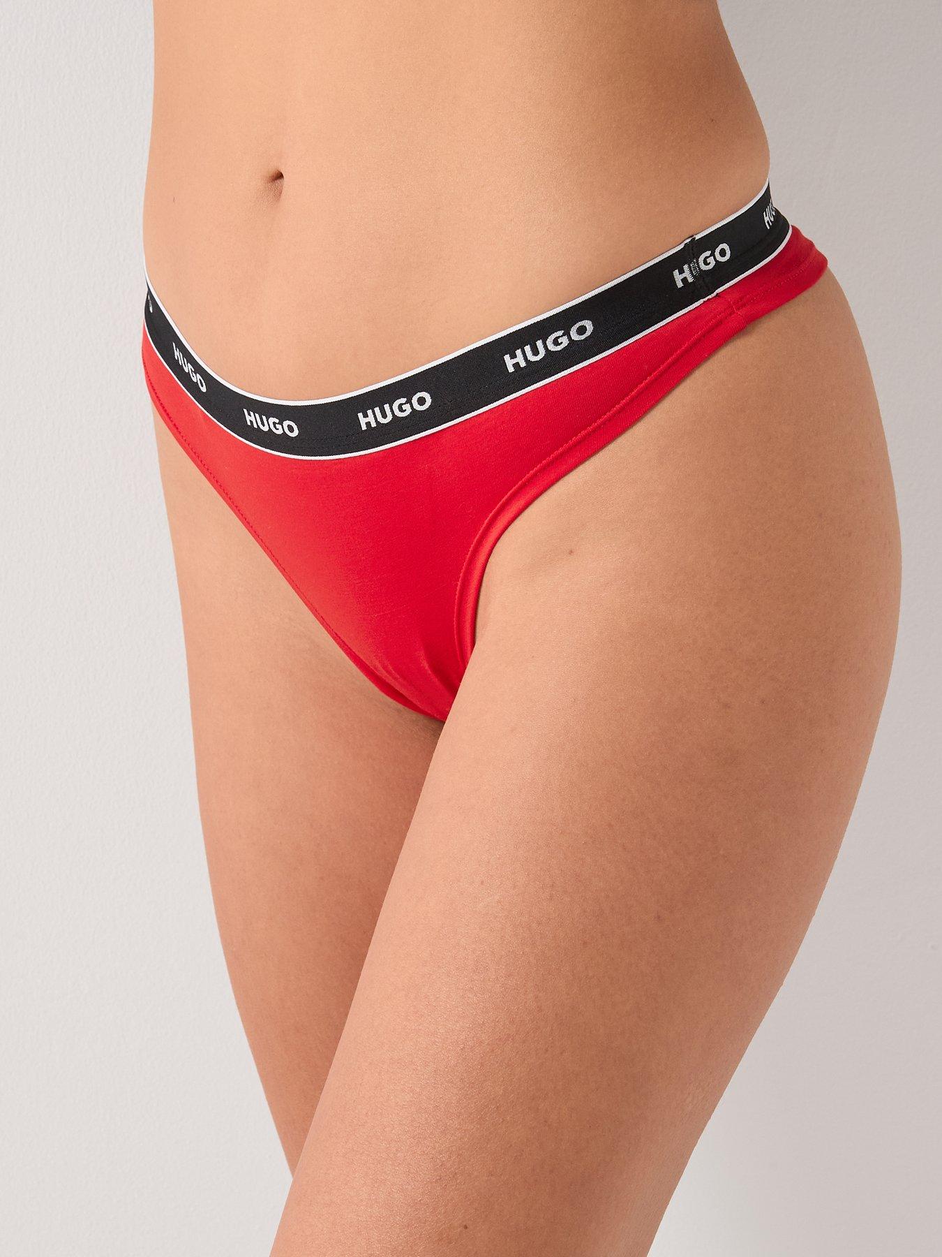 Image 2 of 5 of HUGO Multipack Logo Thong - Multi