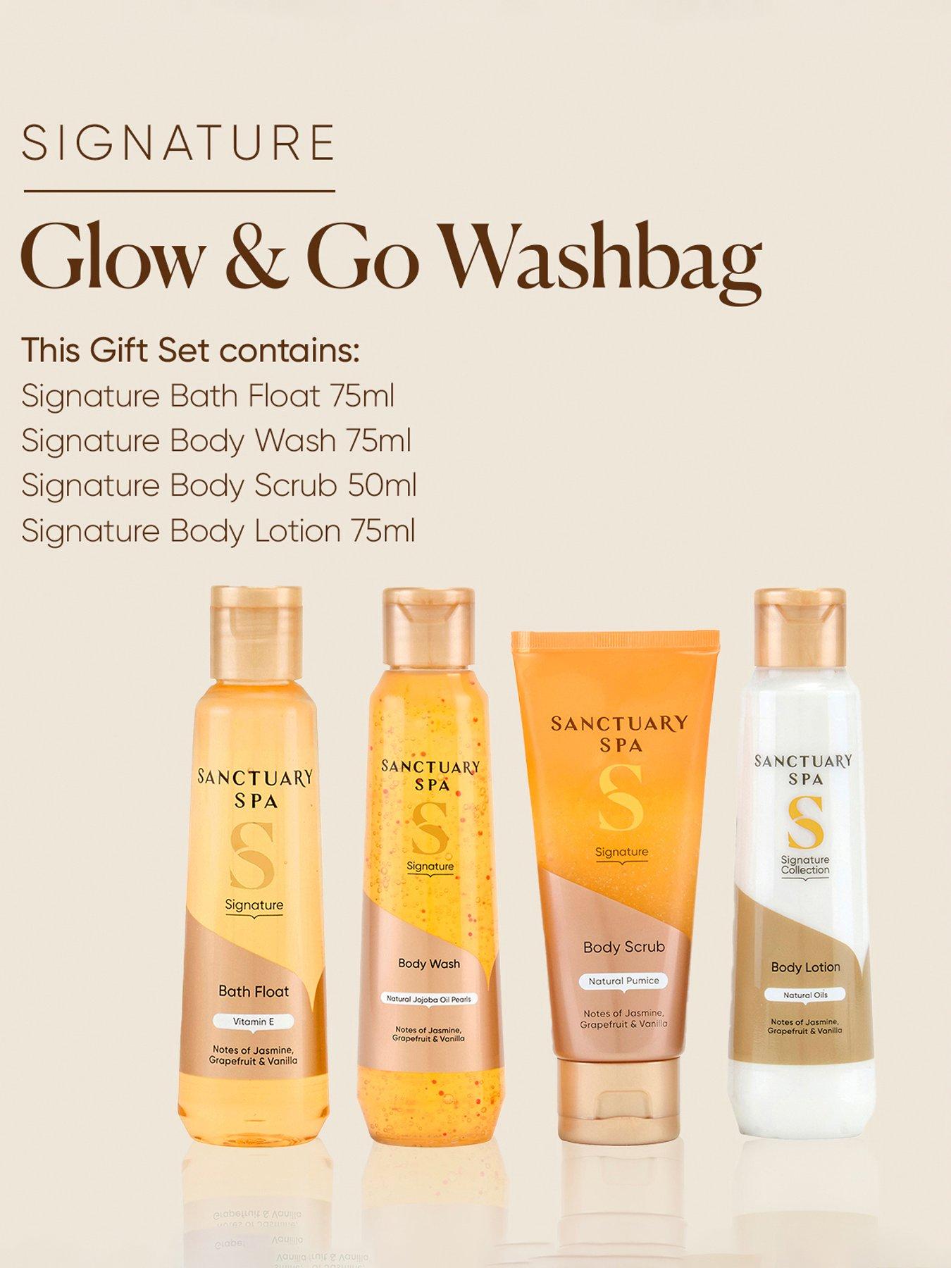 Image 2 of 8 of Sanctuary Spa Signature Glow &amp; Go Wash Bag Set