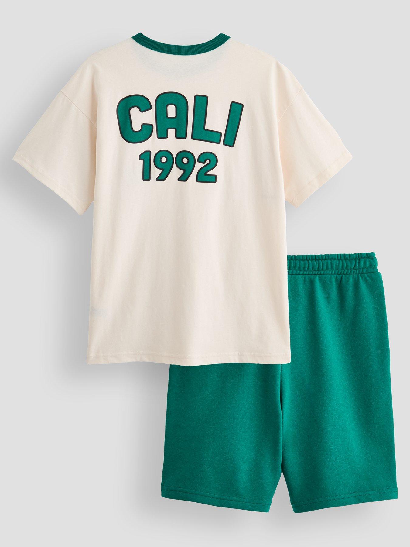 Image 2 of 5 of The Very Collection Boys Cali Back Graphic Short Set - Multi
