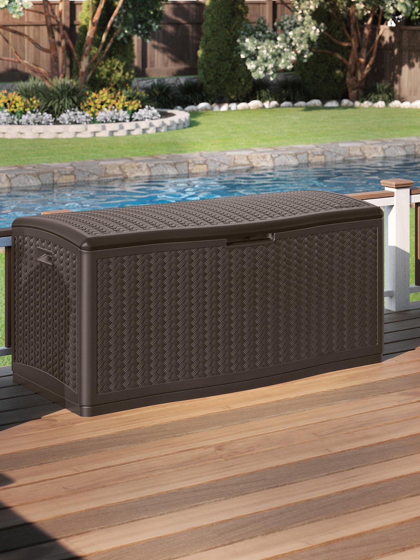 Suncast Minnesota 469L Storage Box - Java Brown