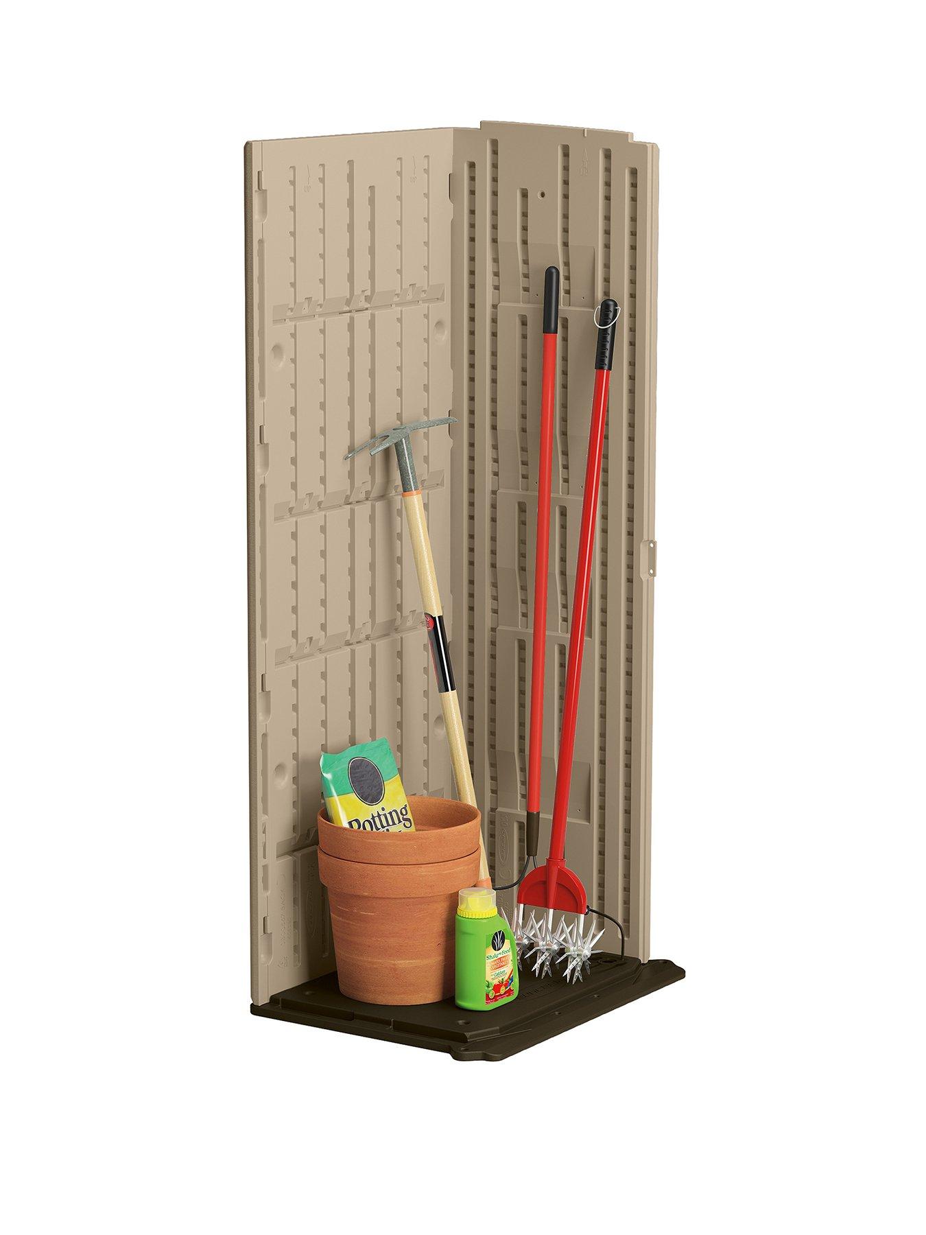 suncast-aston-storage-cabinet-sandstillFront