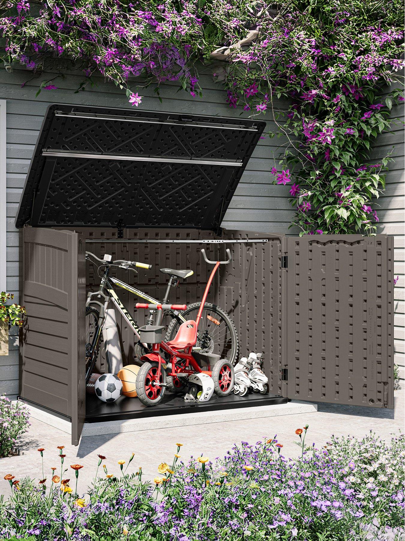 Suncast Stow-Away Large Store - Stone Grey