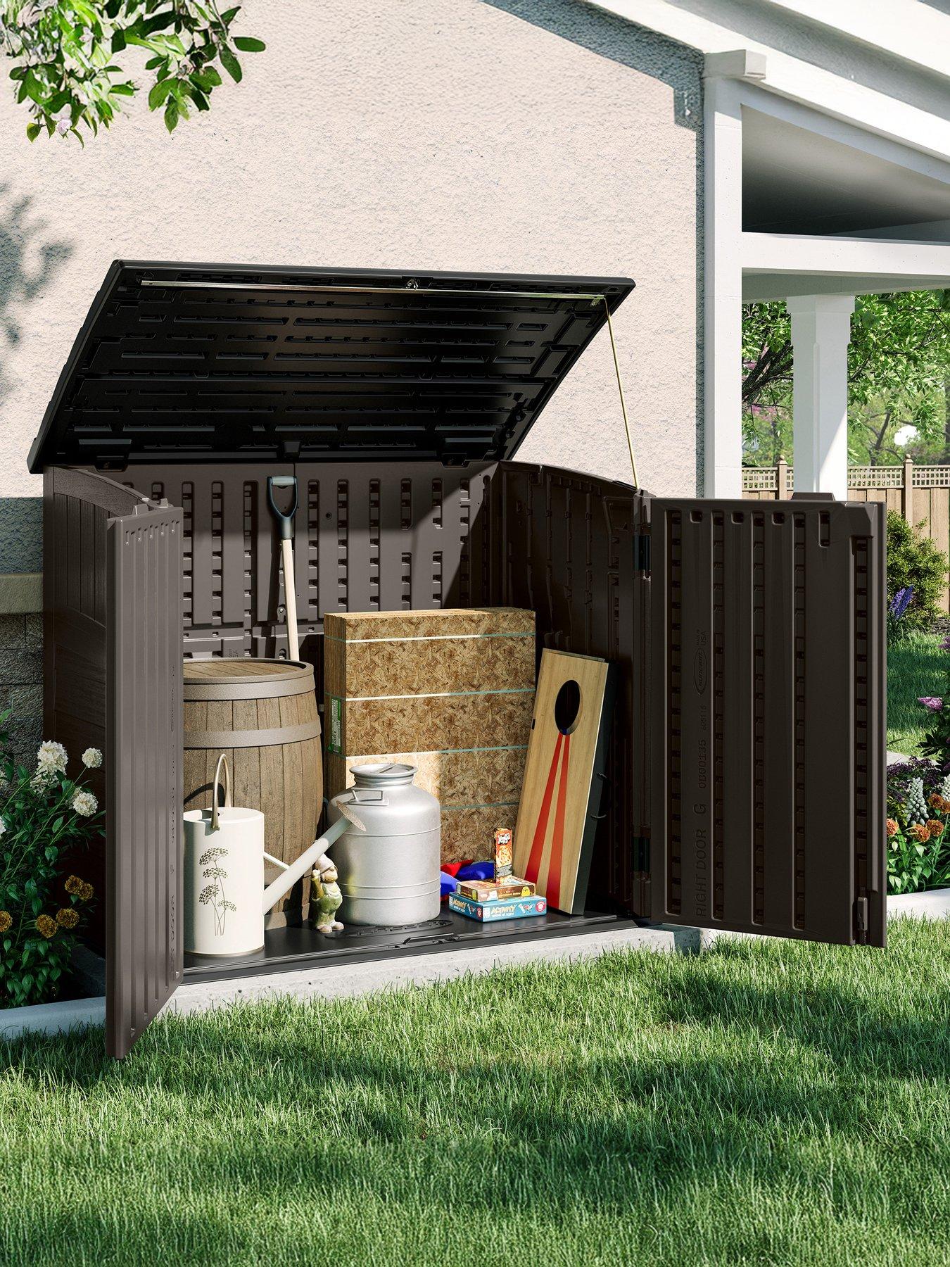 Suncast Stow-Away Store - Stone Grey