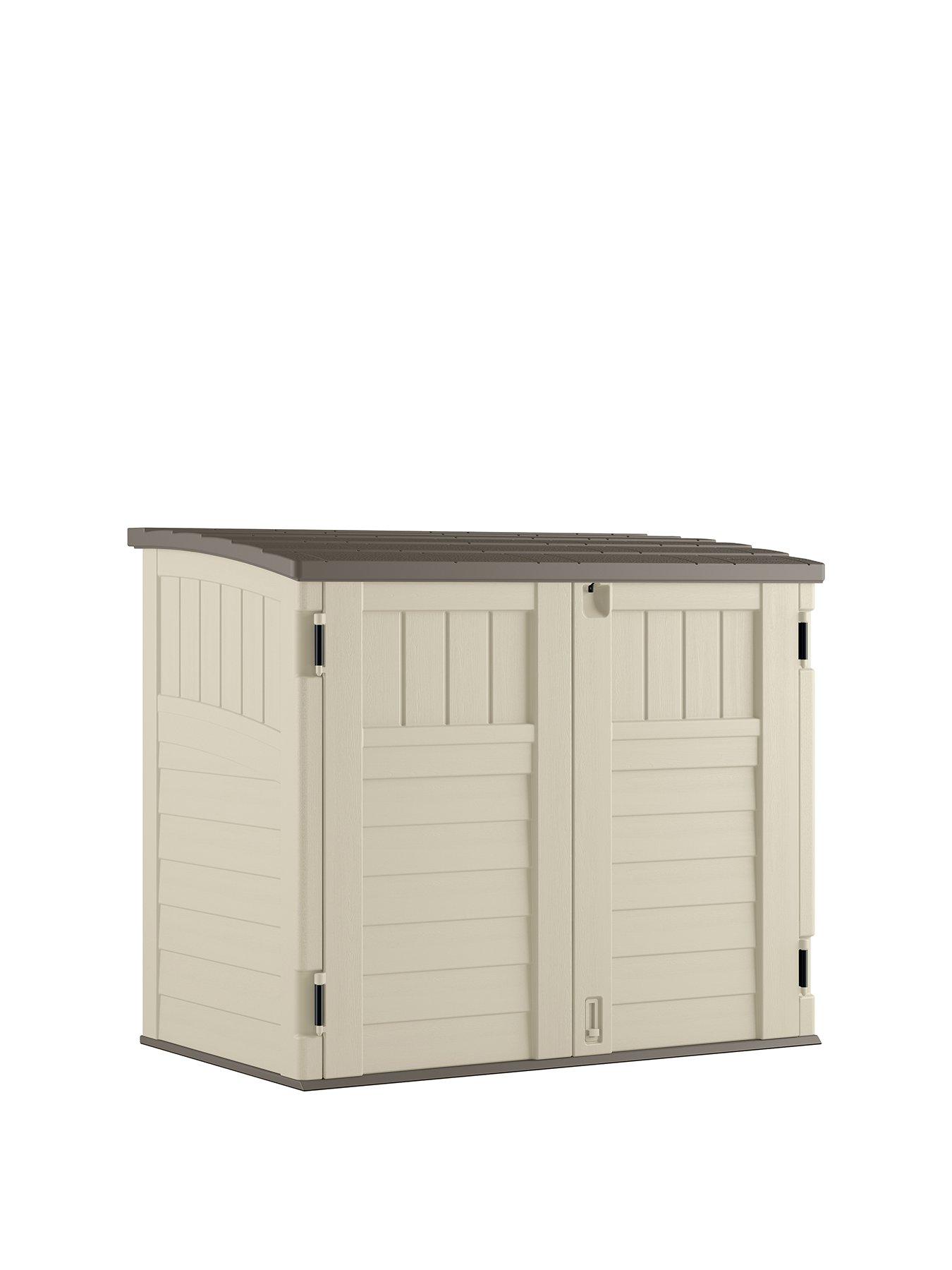 Image 2 of 6 of Suncast Stow-Away Store - Vanilla