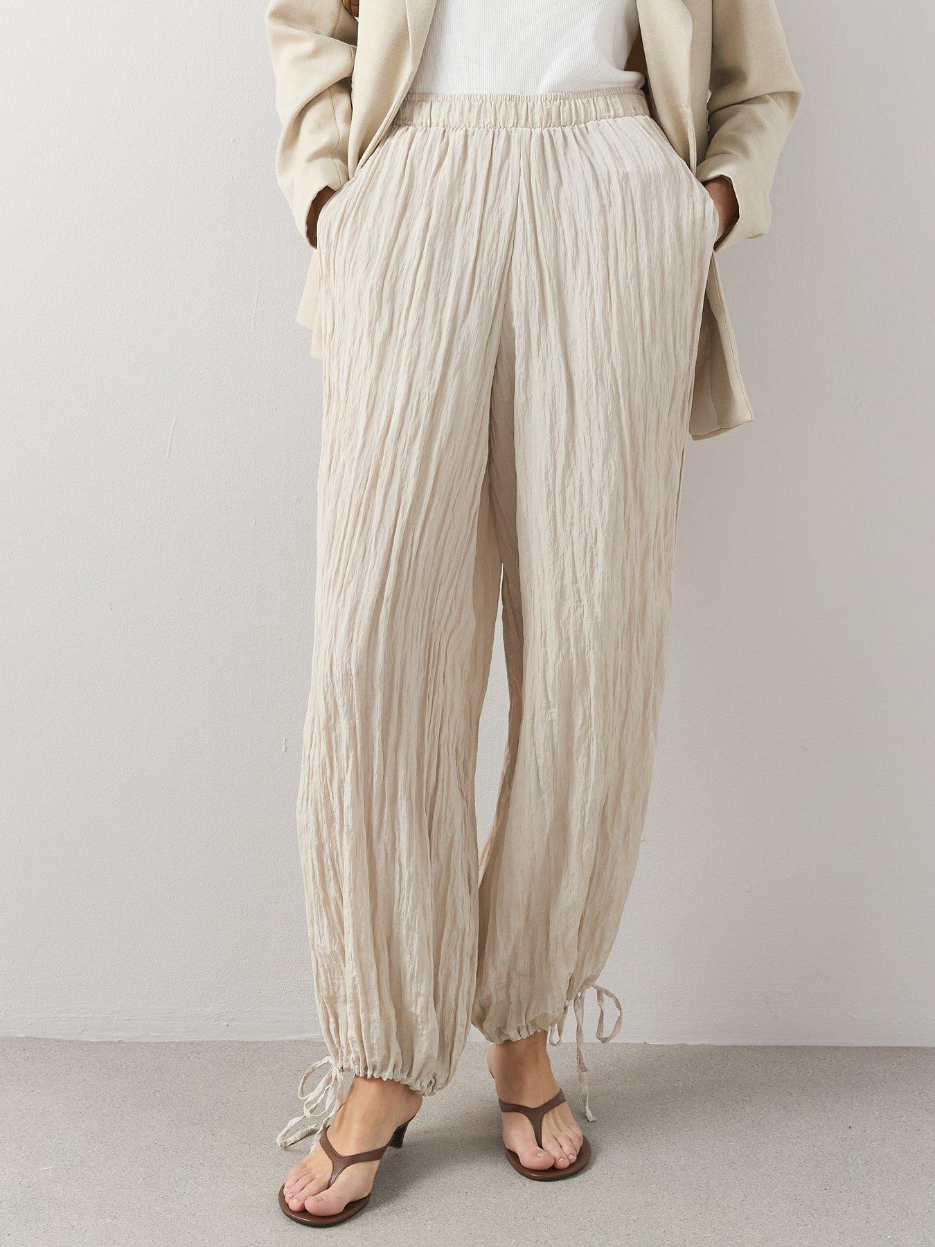 Image 5 of 6 of The Very Collection Balloon Trouser&nbsp; - Cream