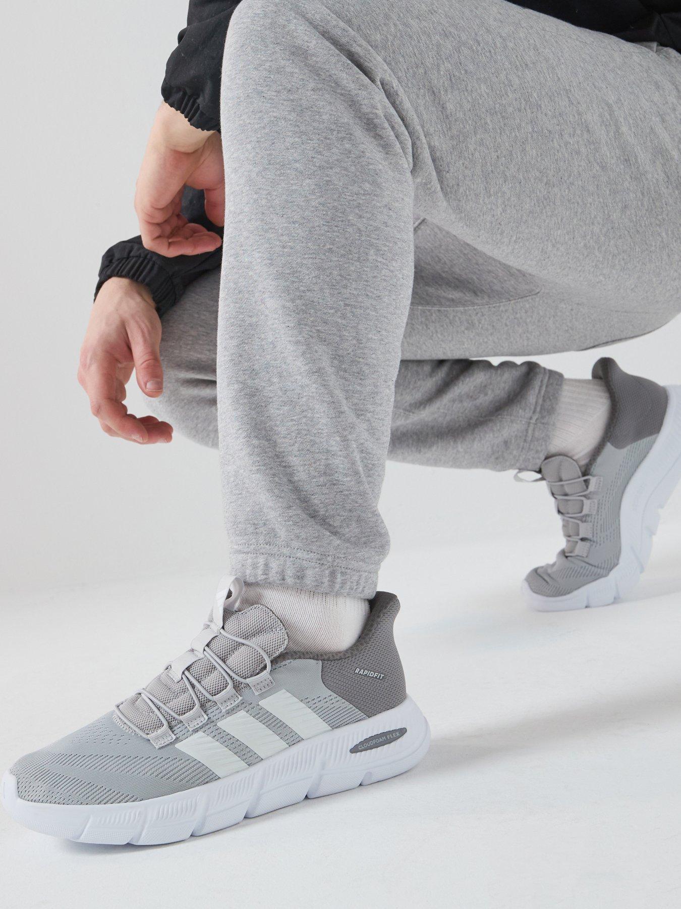 adidas-sportswear-mens-cloudfoam-flex-rapidfit-greyfront