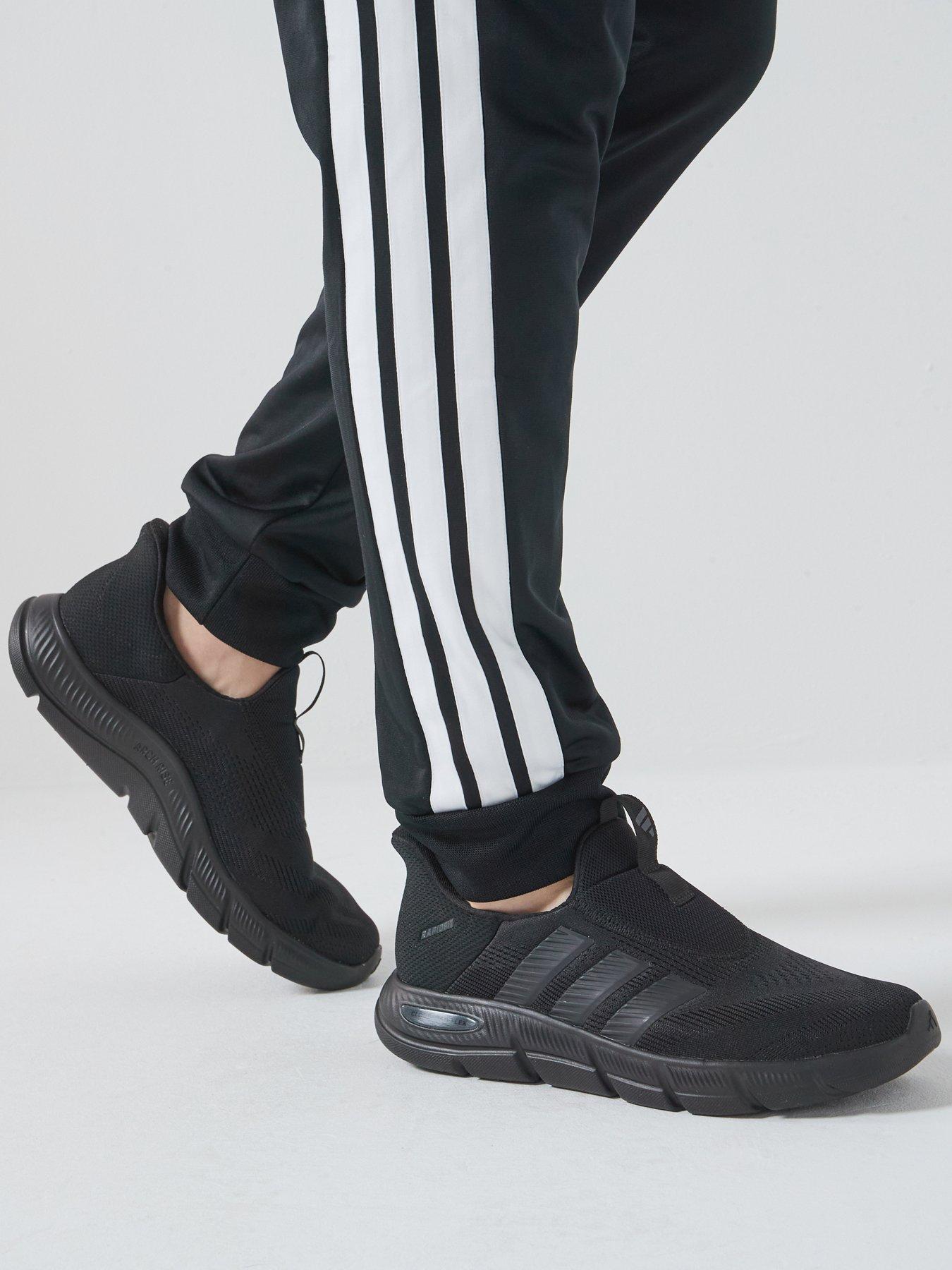 adidas Sportswear Mens Cloudfoam Flex Lounge Rapidf - Black