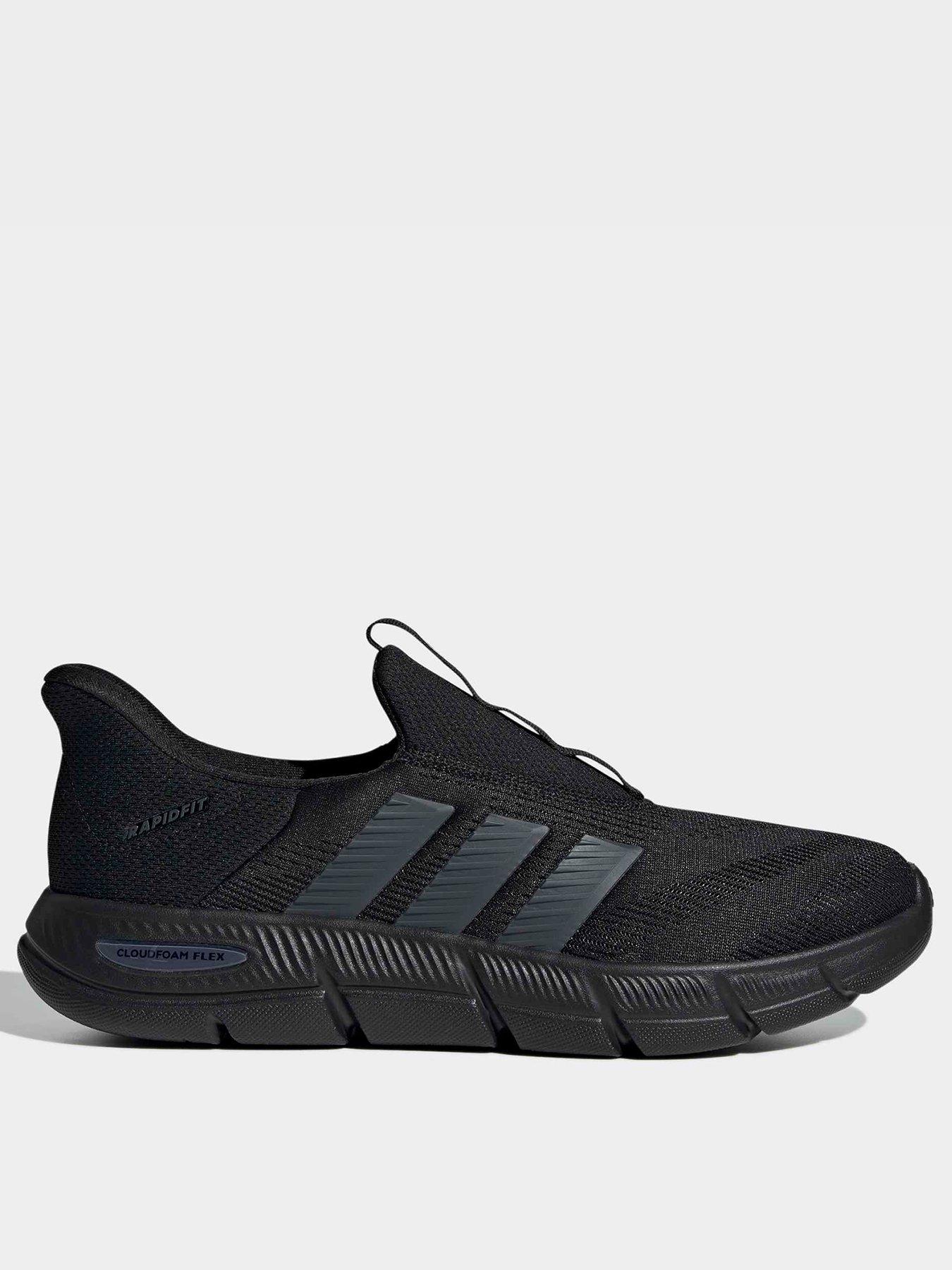 adidas Sportswear Mens Cloudfoam Flex Lounge Rapidf - Black