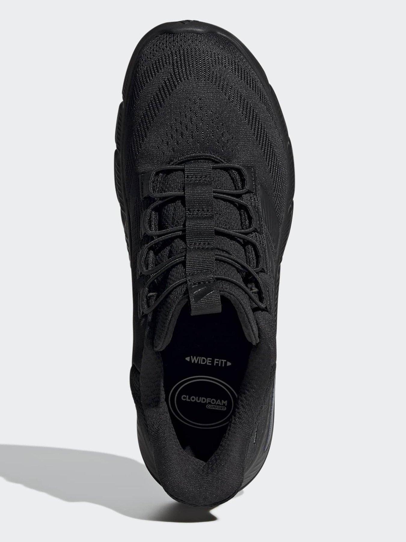 adidas-sportswear-mens-cloudfoam-flex-rapidfit-slip-on-trainers-blackdetail