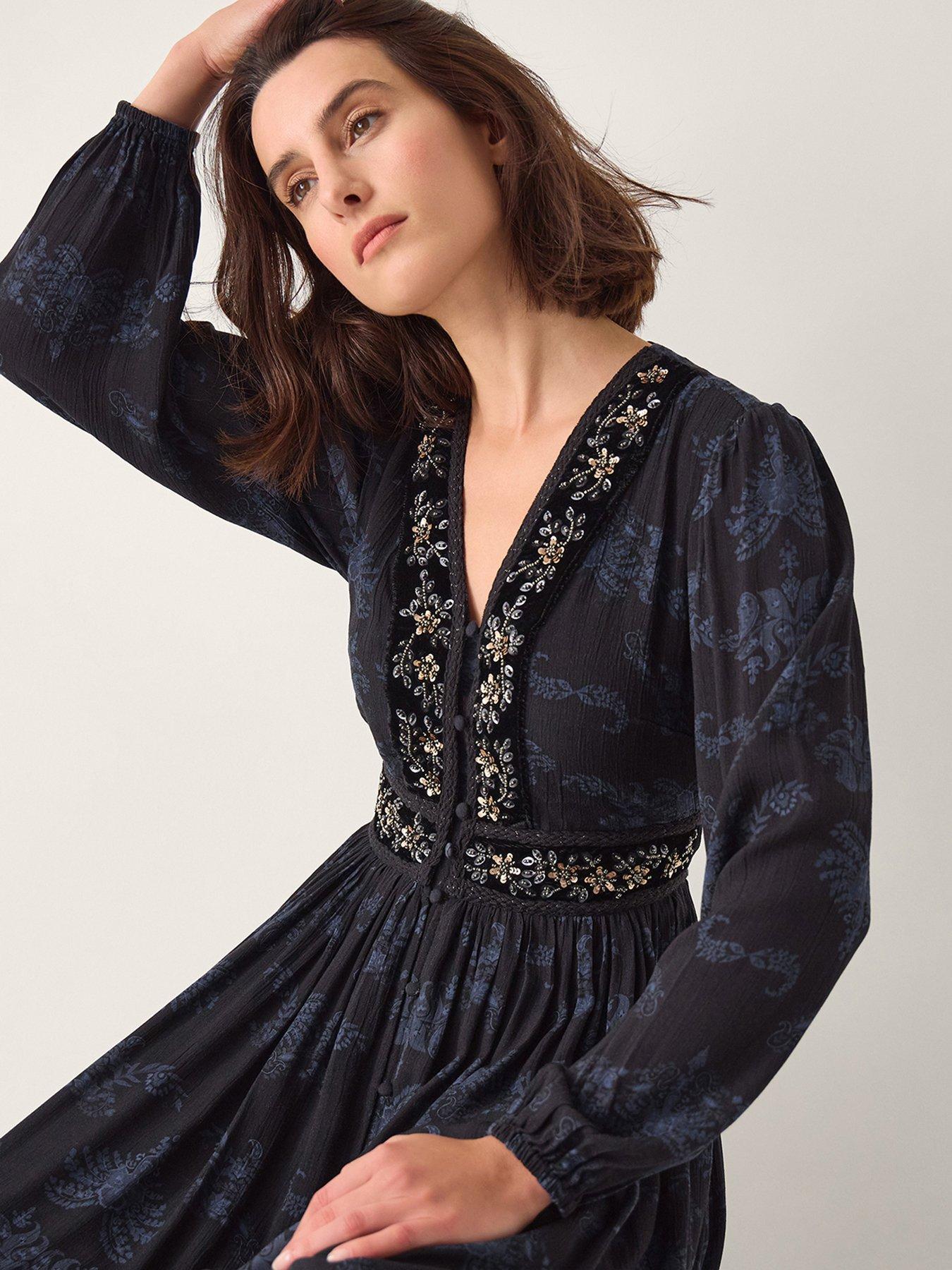 monsoon-kelly-print-dress-blueoutfit