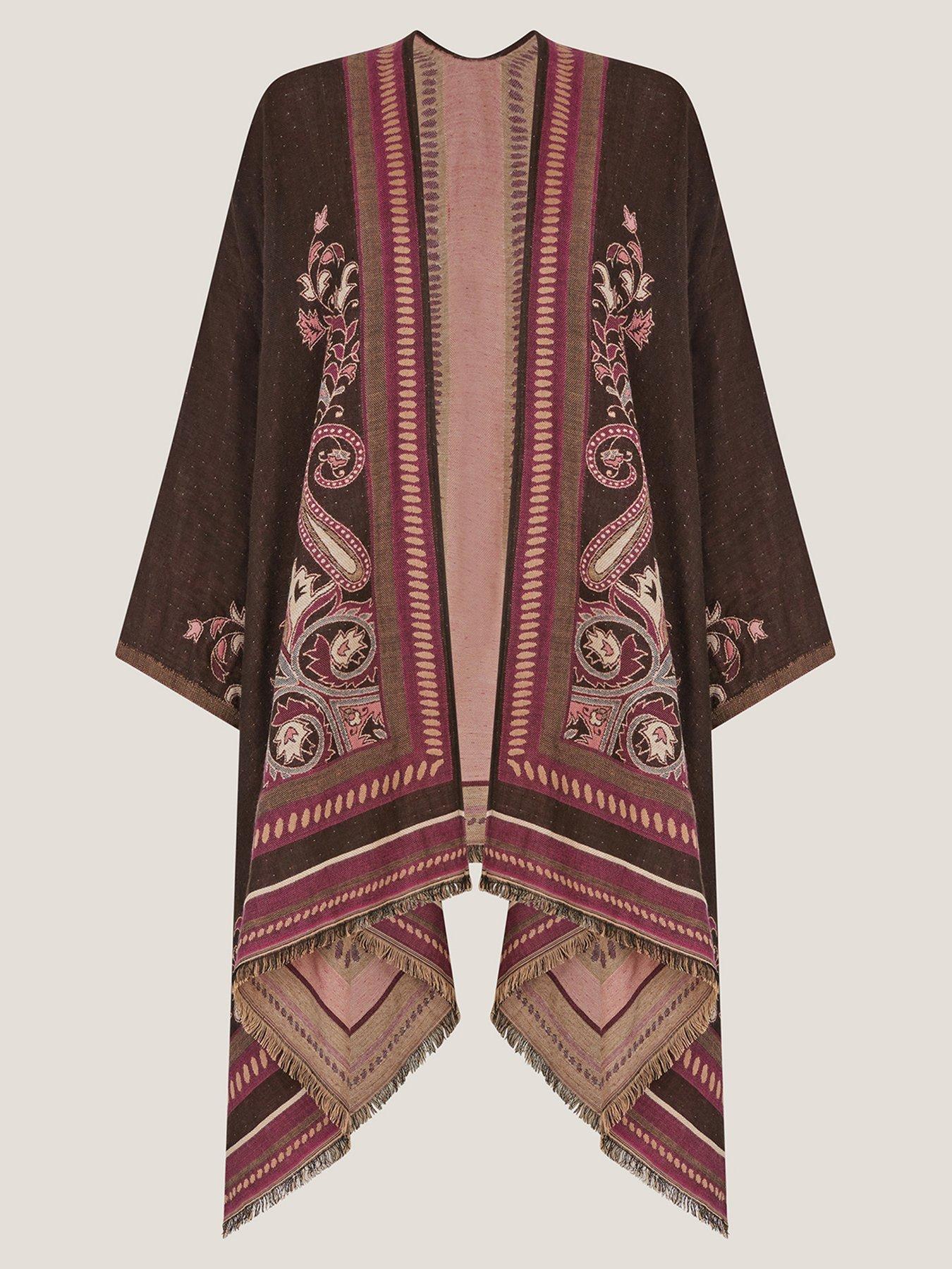 monsoon-crissy-jacquard-wrap-cardigan-pinkback