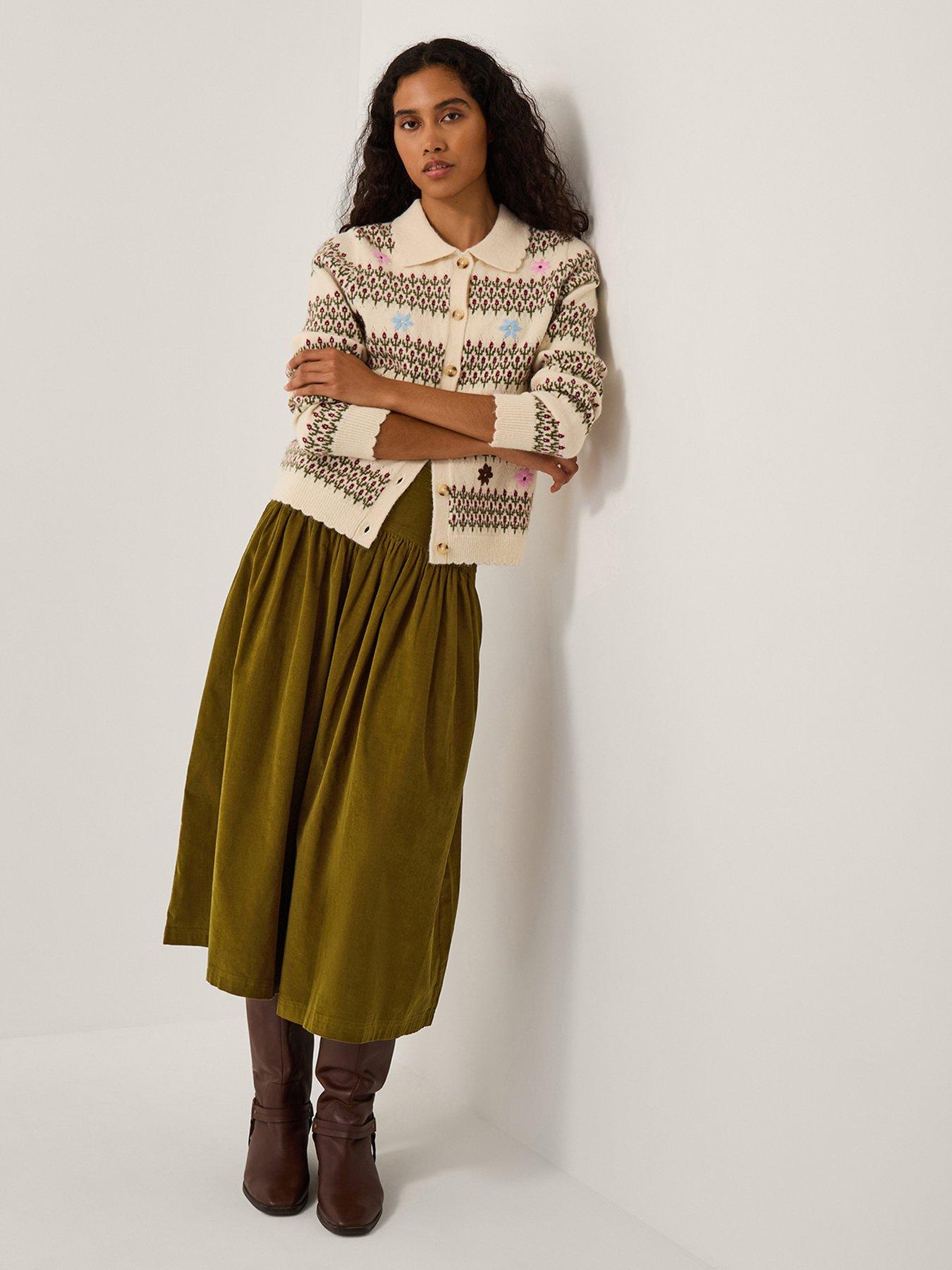 monsoon-jenny-corduroy-midi-skirt-greenoutfit