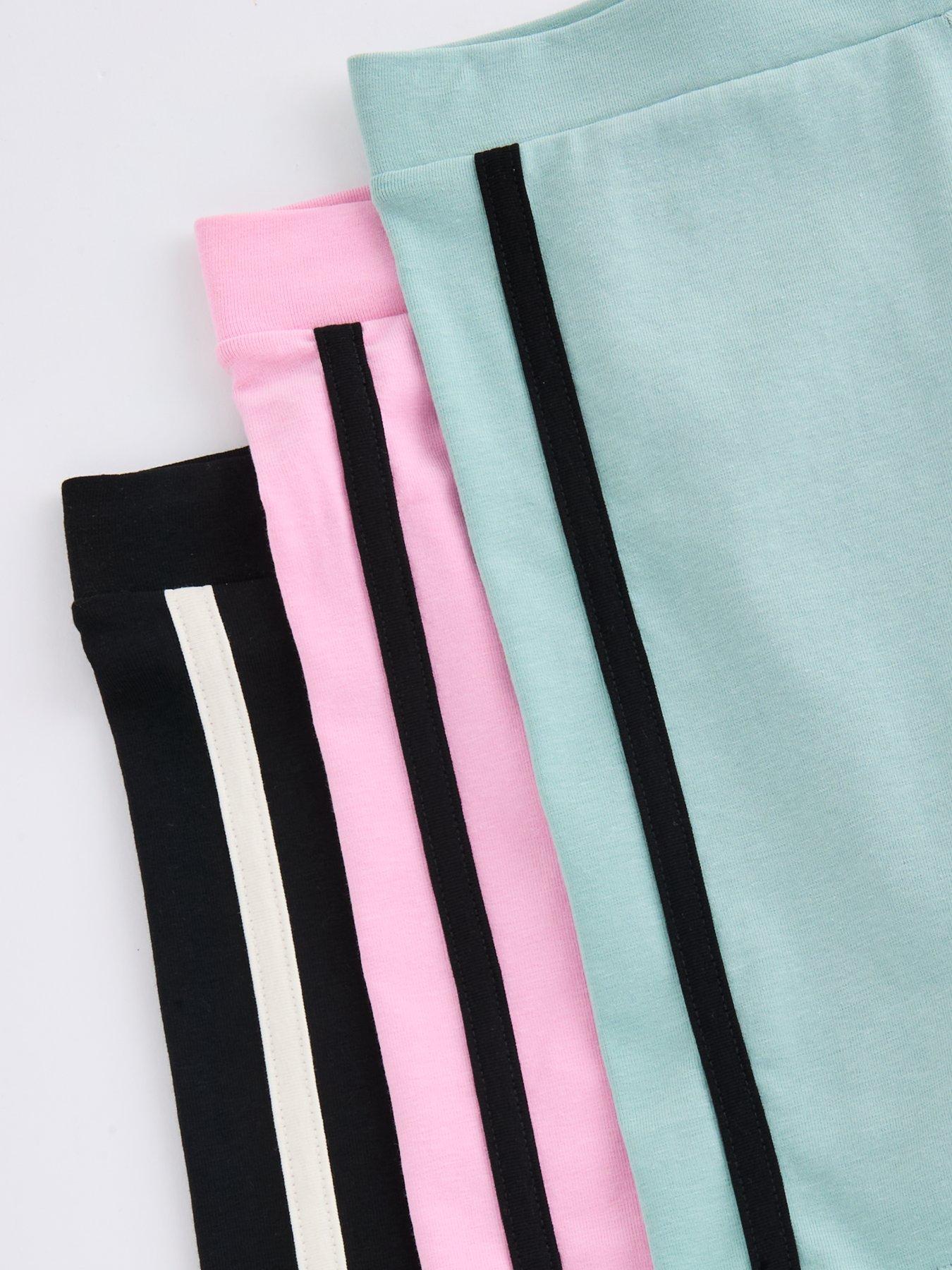 the-very-collection-3-pack-side-stripe-cycling-shorts-multidetail