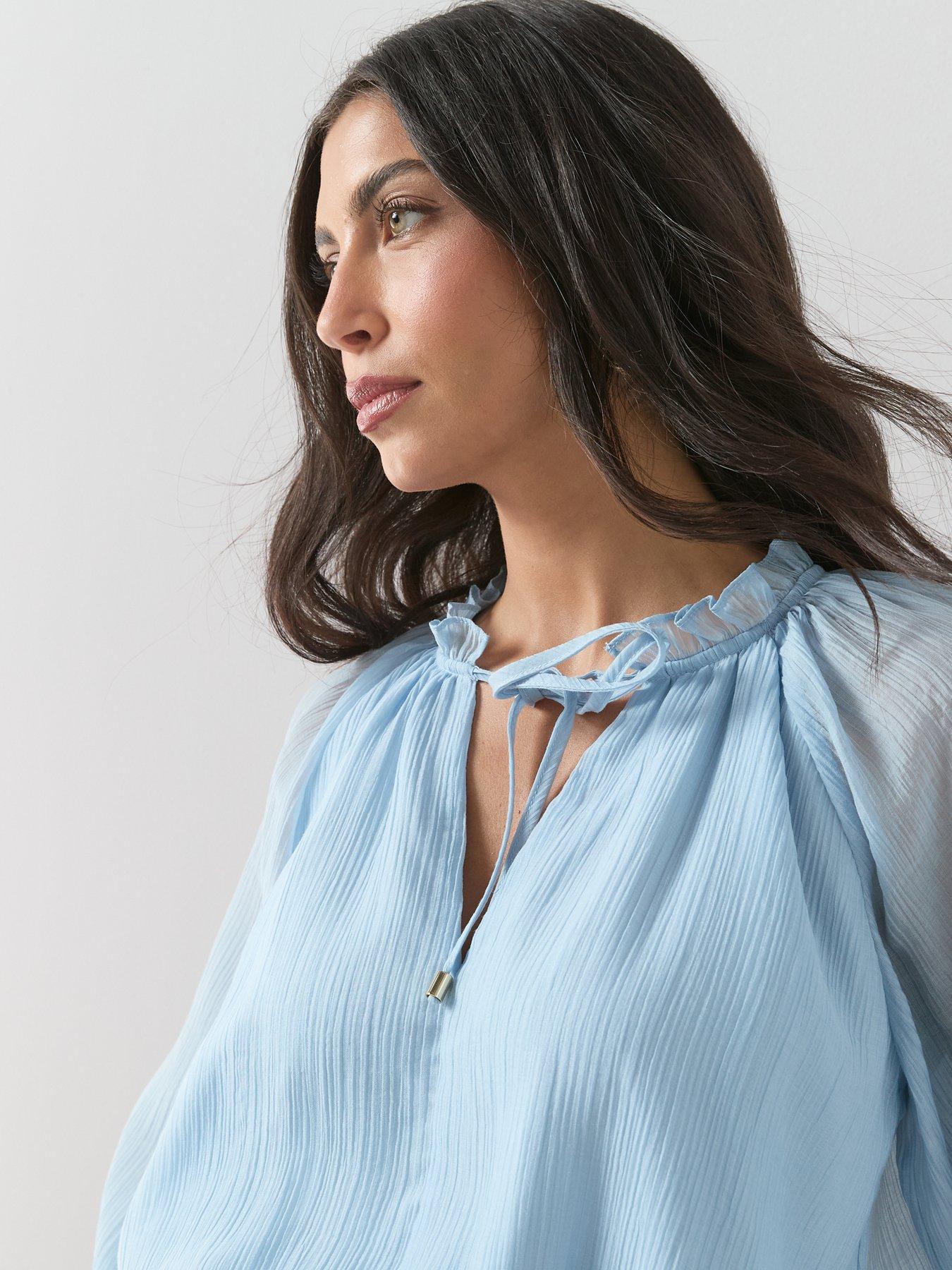 the-very-collection-sheer-blouson-co-ord-blousedetail