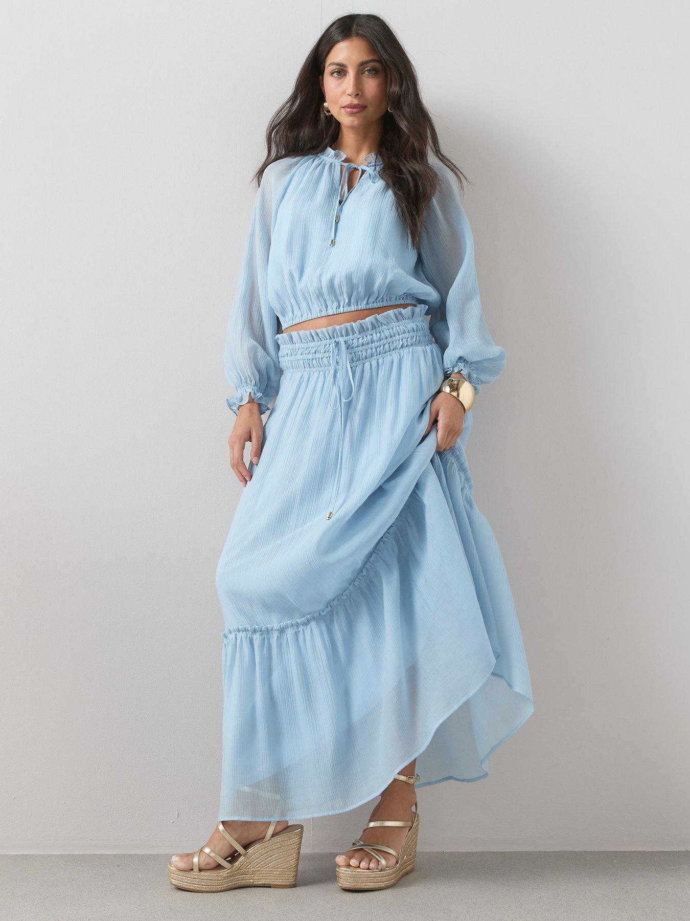 the-very-collection-sheer-flowy-co-ord-maxi-skirtback