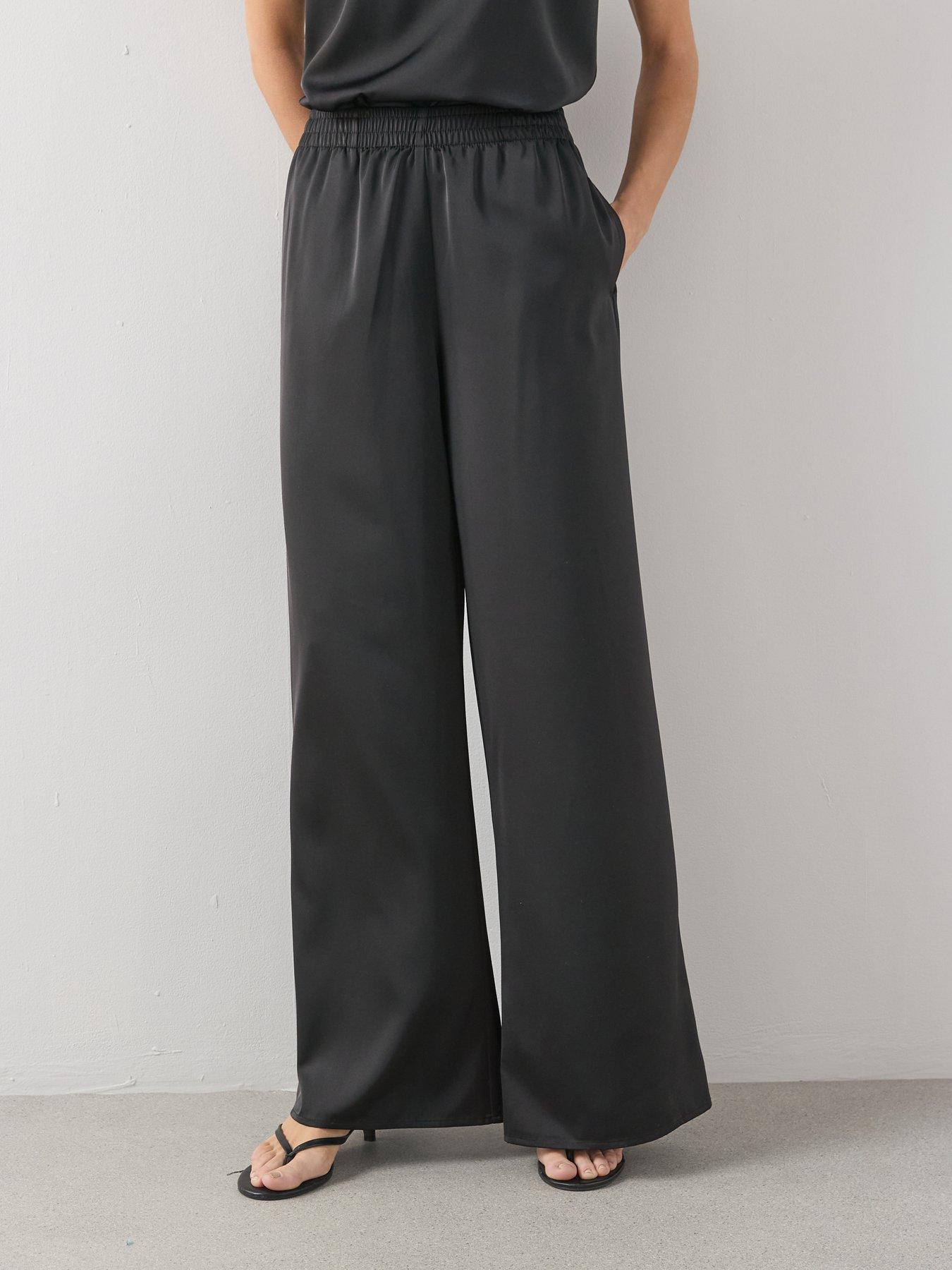 the-very-collection-matte-satin-elasticated-wide-leg-trousers-co-ordoutfit