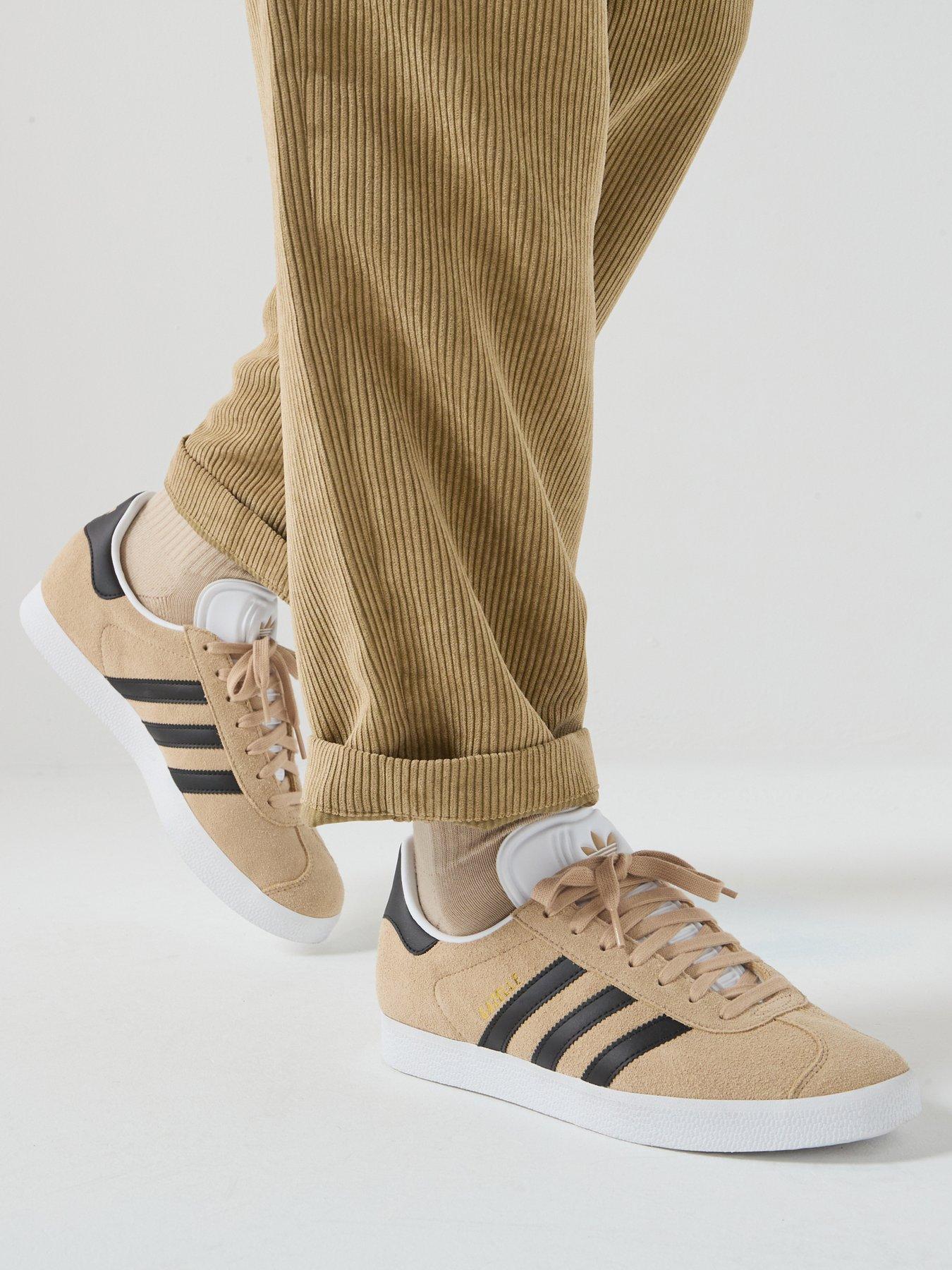 adidas Originals Unisex Gazelle Trainers - Beige