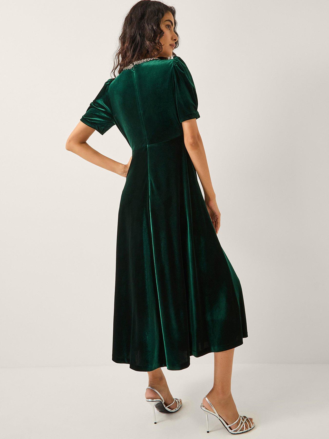 monsoon-celeste-embellished-bow-velvet-midi-dress-greenstillFront