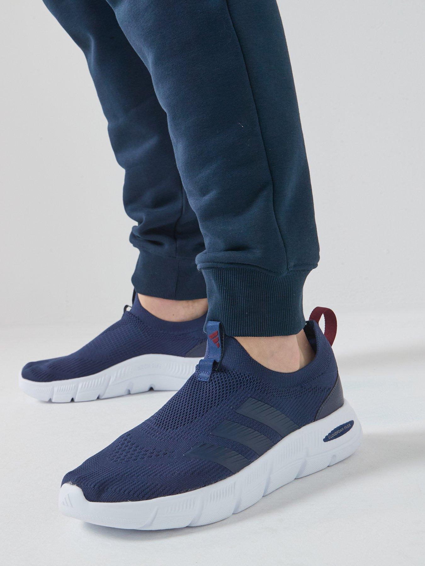 Image 1 of 7 of adidas Sportswear Mens Cloudfoam Flex Sock Trainers - Blue