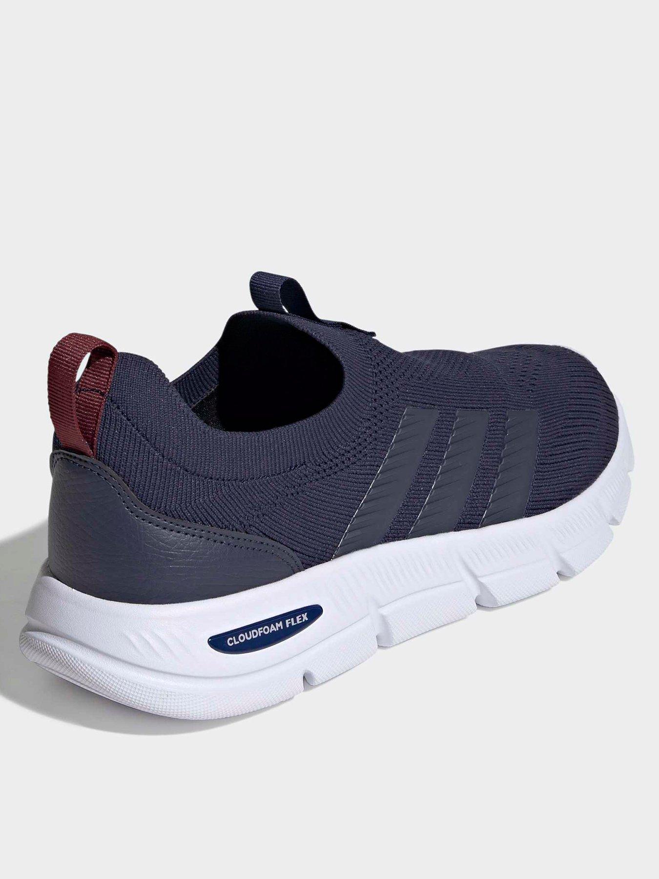 Image 4 of 7 of adidas Sportswear Mens Cloudfoam Flex Sock Trainers - Blue