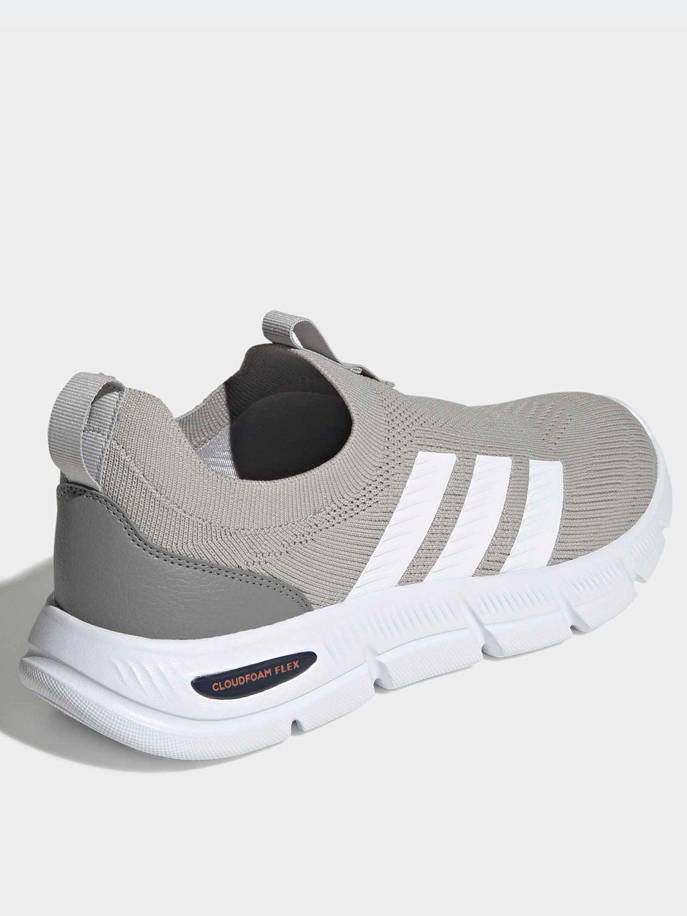 Image 3 of 7 of adidas Sportswear Mens Cloudfoam Flex Sock Trainers - Grey