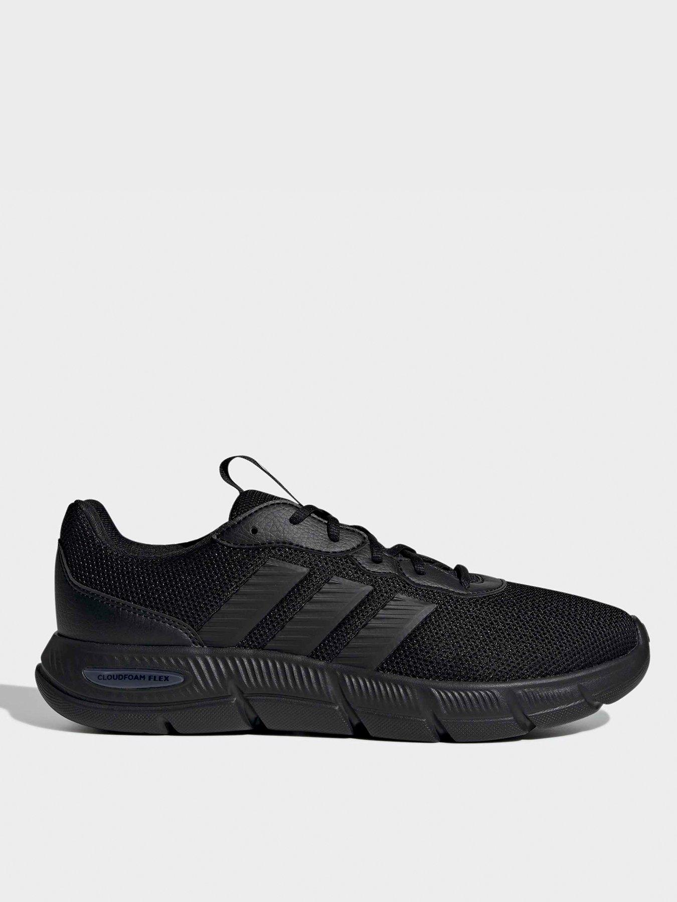 adidas-sportswear-mens-cloudfoam-flex-laces-black