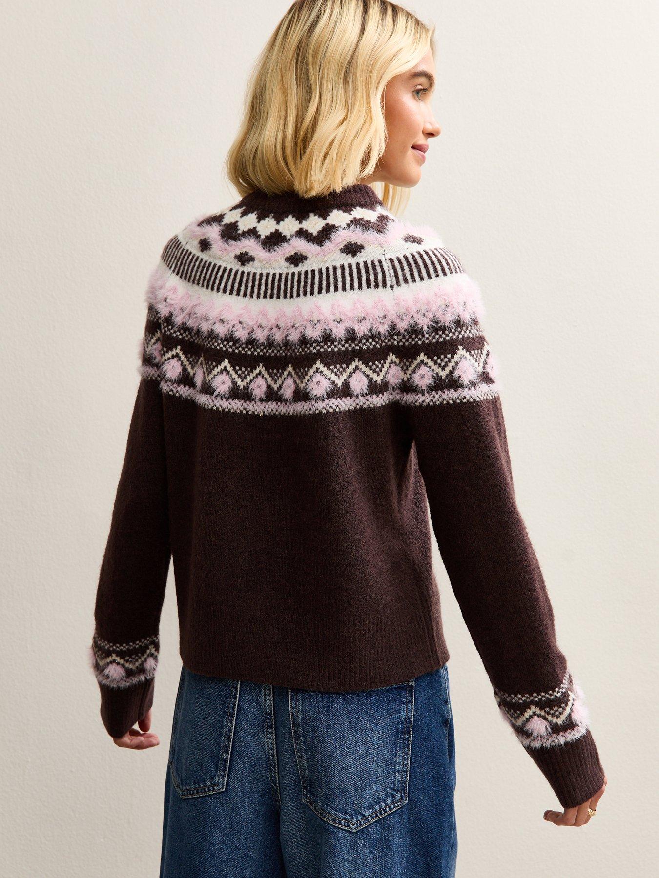 new-look-fluffy-fairisle-jumper-pinkstillFront