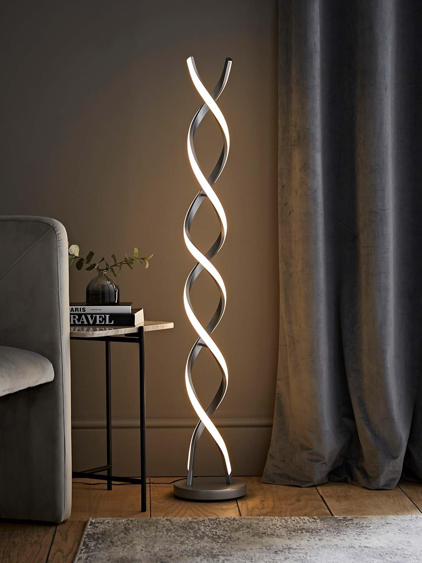 valuelights-infinity-matte-silver-double-twist-integrated-led-floor-lampfront