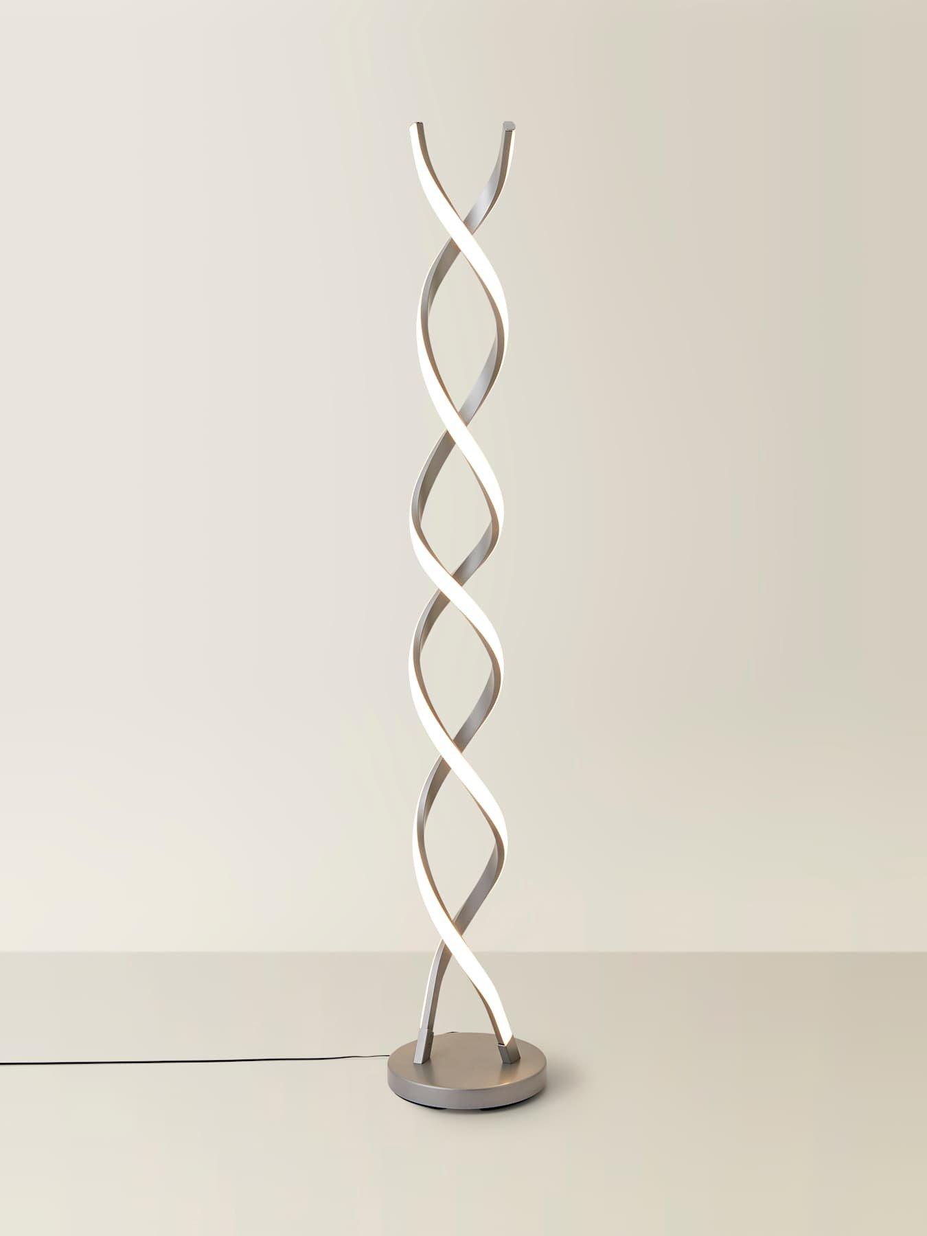 valuelights-infinity-matte-silver-double-twist-integrated-led-floor-lampoutfit