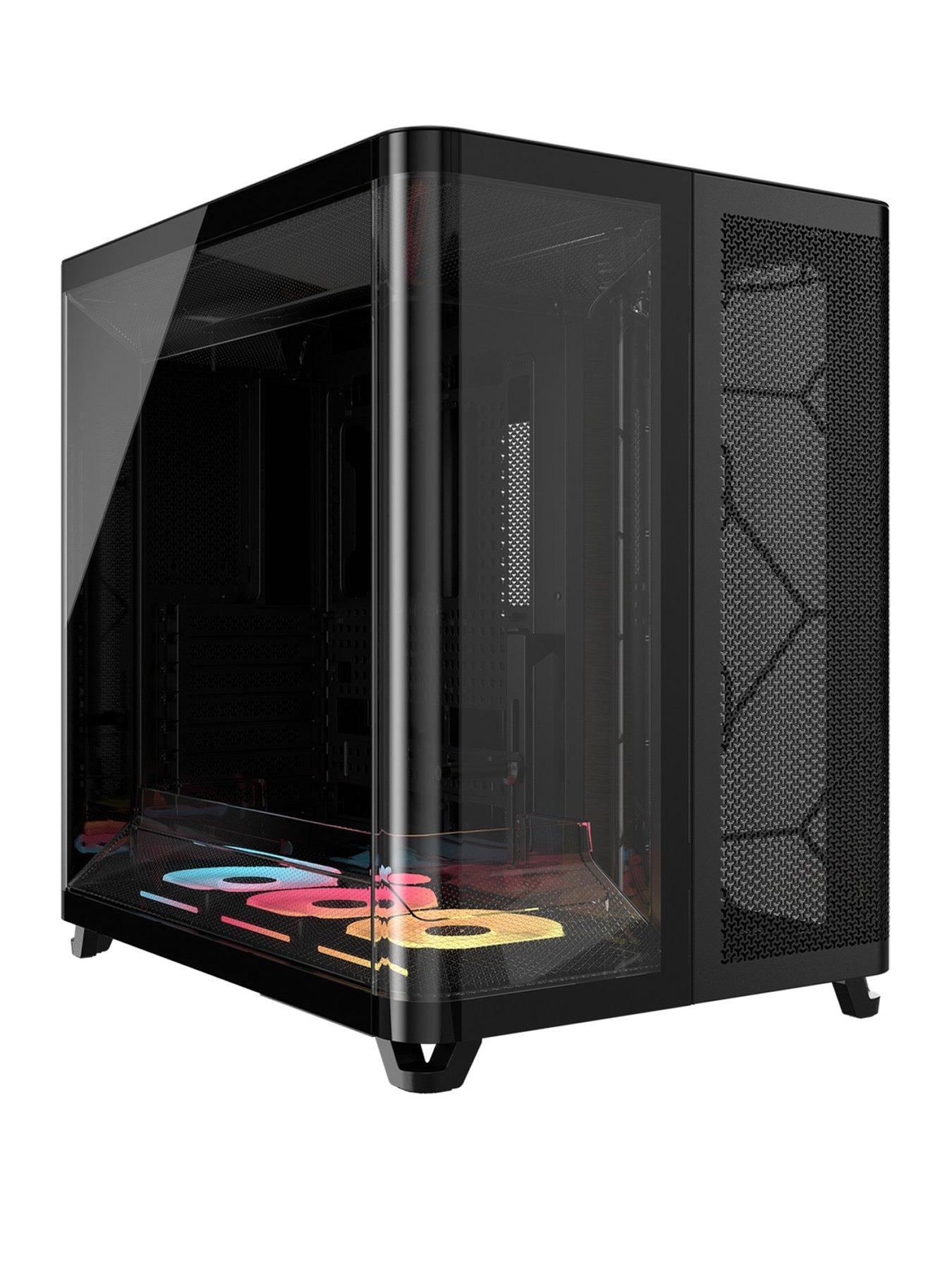 CORSAIR AIR 5400 LX-R LINK Tempered Glass Mid-Tower - Black