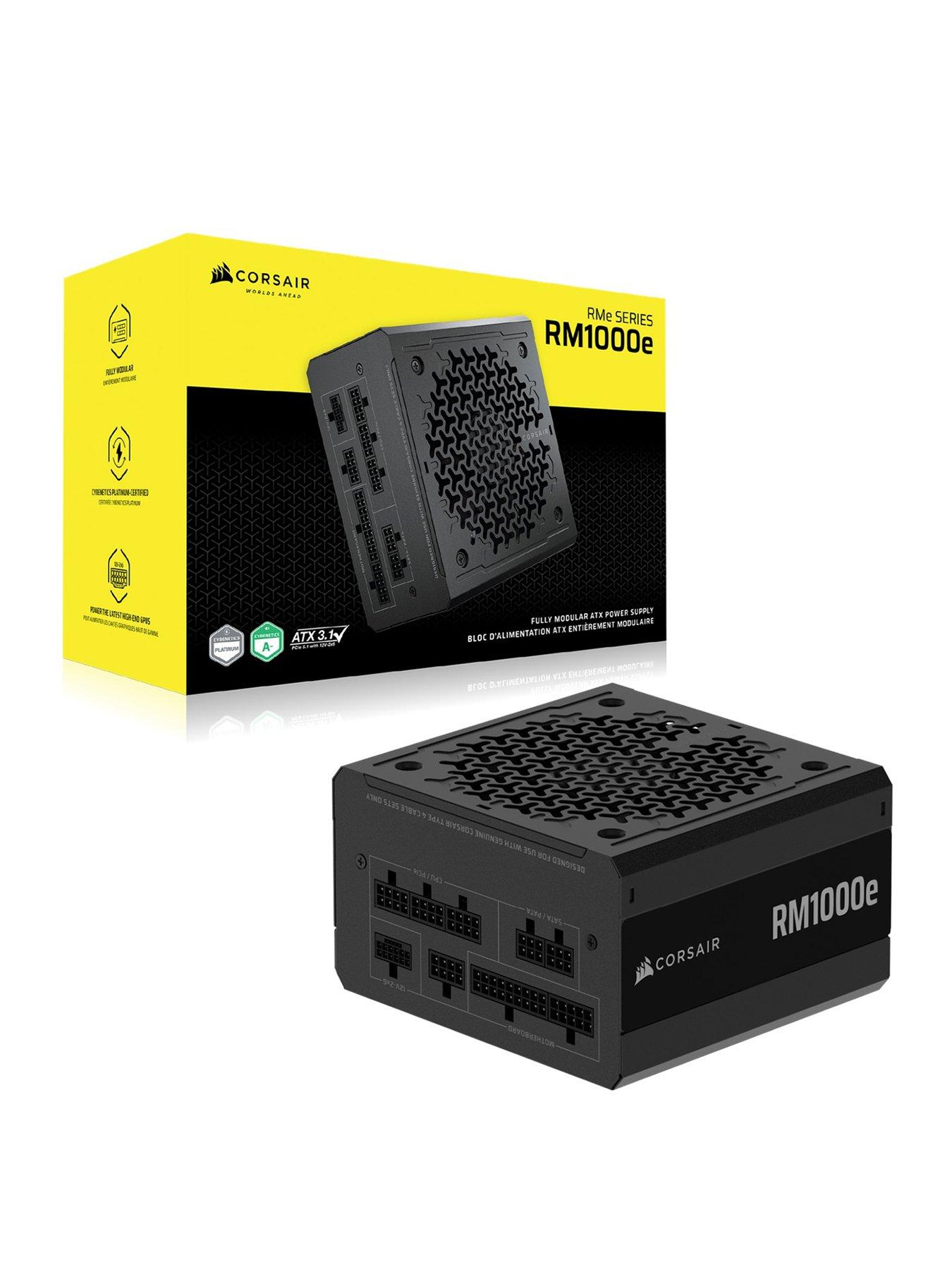 Image 1 of 7 of CORSAIR 2025 RMe Series - RM1000e - 1000 Watt - ATX 3.1 - PCIe 5.1 - Cybenetics GOLD Certified - Fully Modular Power Supply