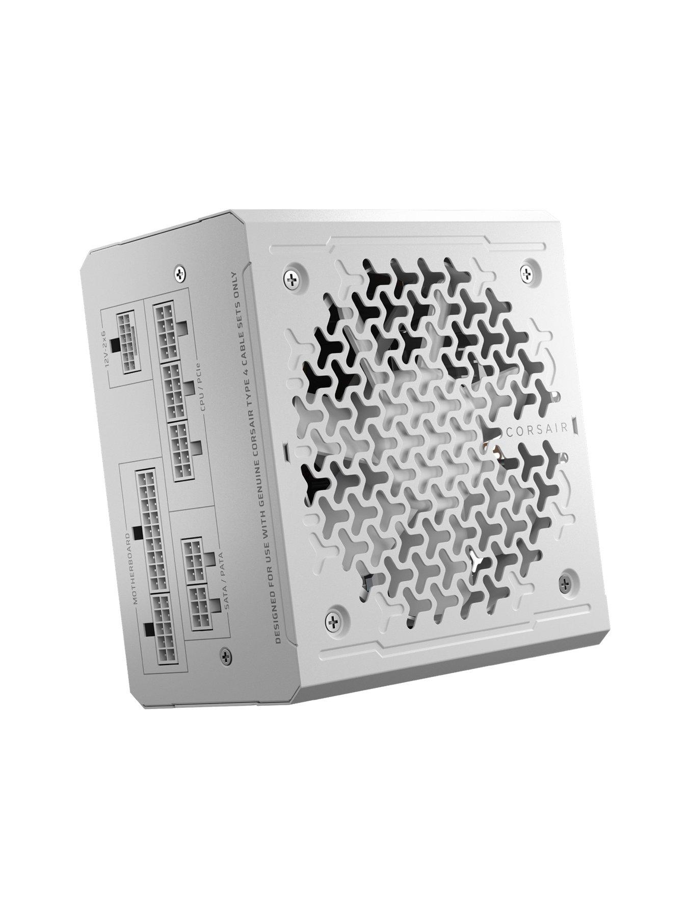 Image 2 of 7 of CORSAIR RMe White Series - RM750e White - 750 Watt - ATX 3.1 - Cybenetics GOLD Certified - Fully Modular Power Supply
