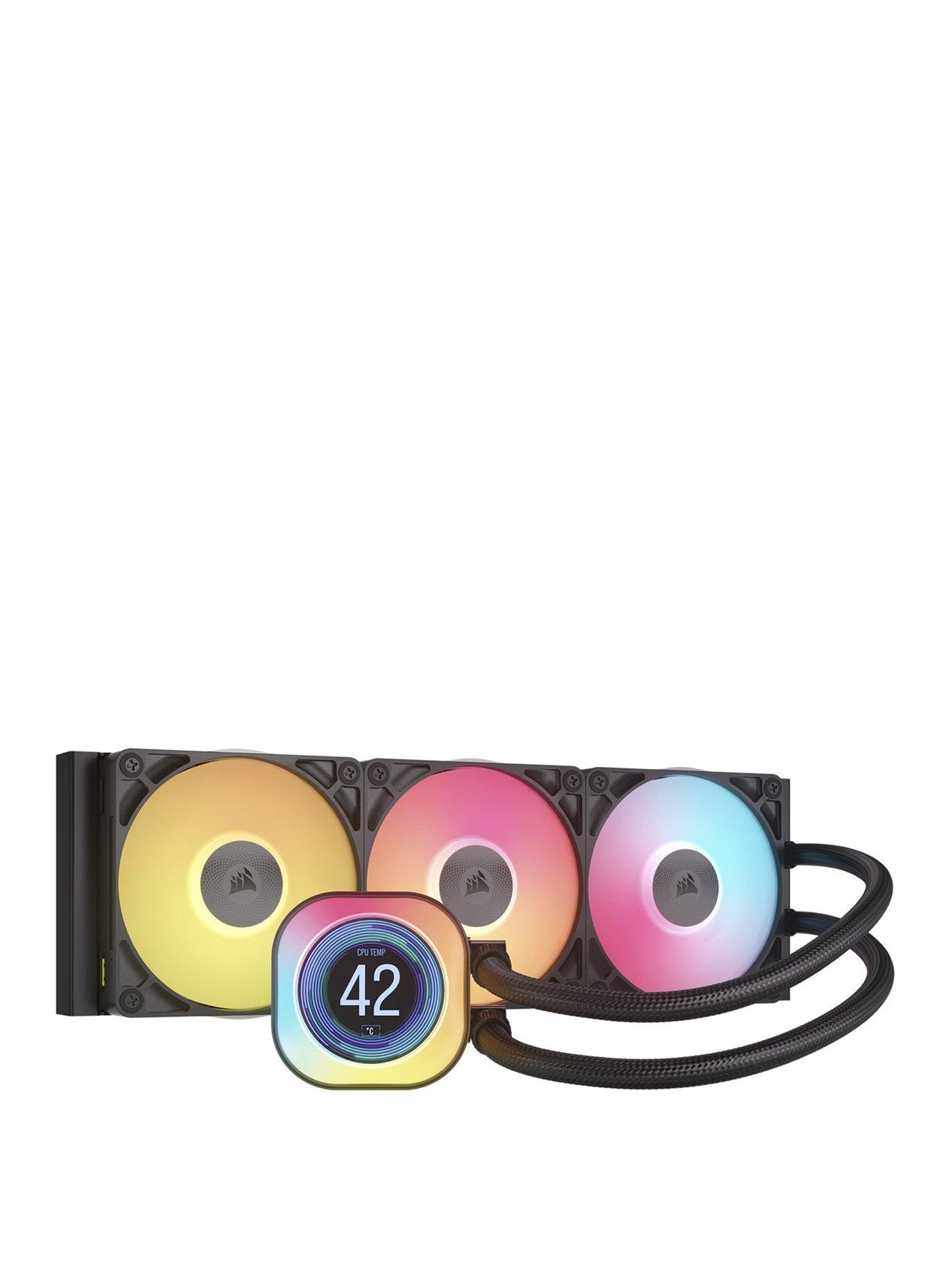 CORSAIR iCUE LINK TITAN 360 RX LCD AIO - 360mm Radiator - Liquid CPU Cooler
