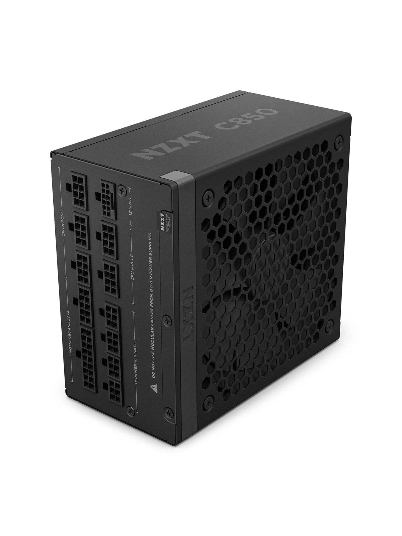 Image 2 of 4 of NZXT ATX 3.1 850 Watt 80 Plus Gold Fully Modular Low-Noise Power Supply, UK Power Cord