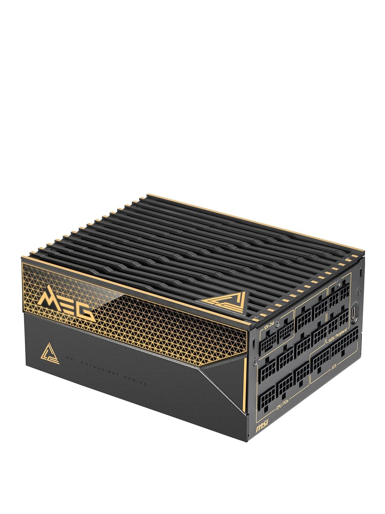 MSI 1600W TITANIUM F/M MEG AI1600T PCIE5 Power Supply