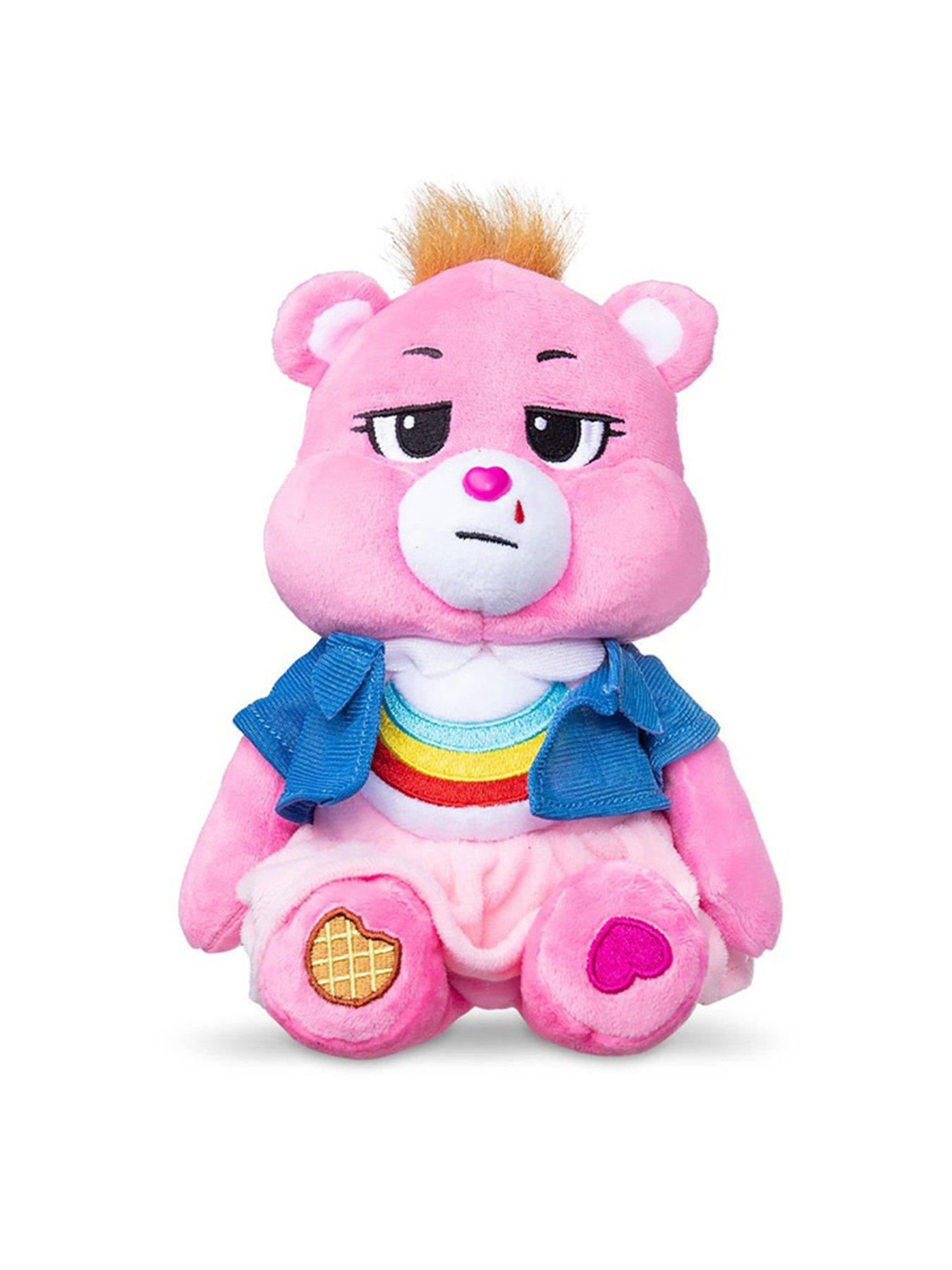 care-bears-stranger-things-cheer-bear-as-eleven-22cm-plush