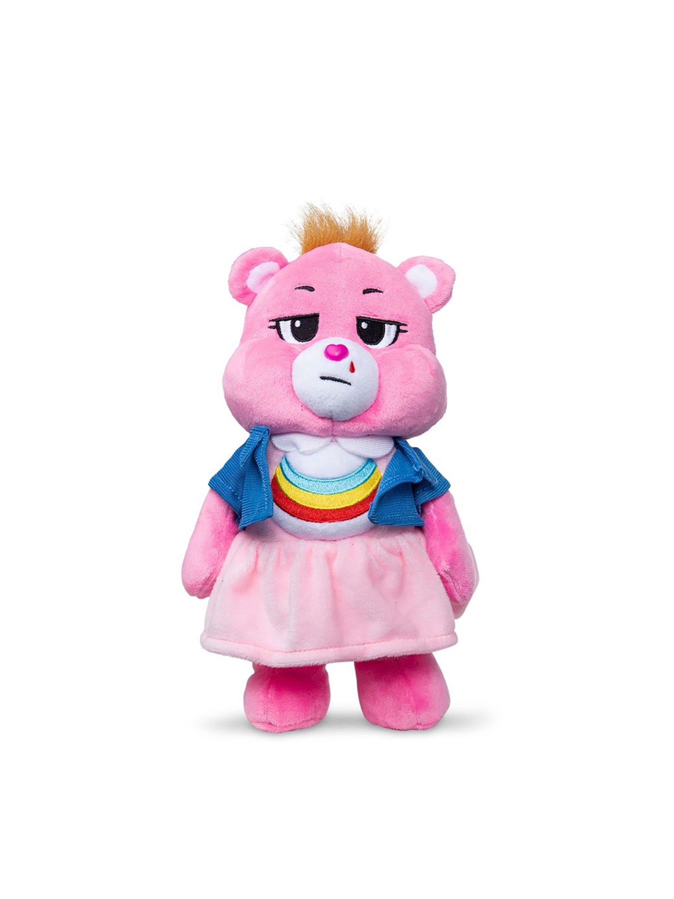 care-bears-stranger-things-cheer-bear-as-eleven-22cm-plushoutfit