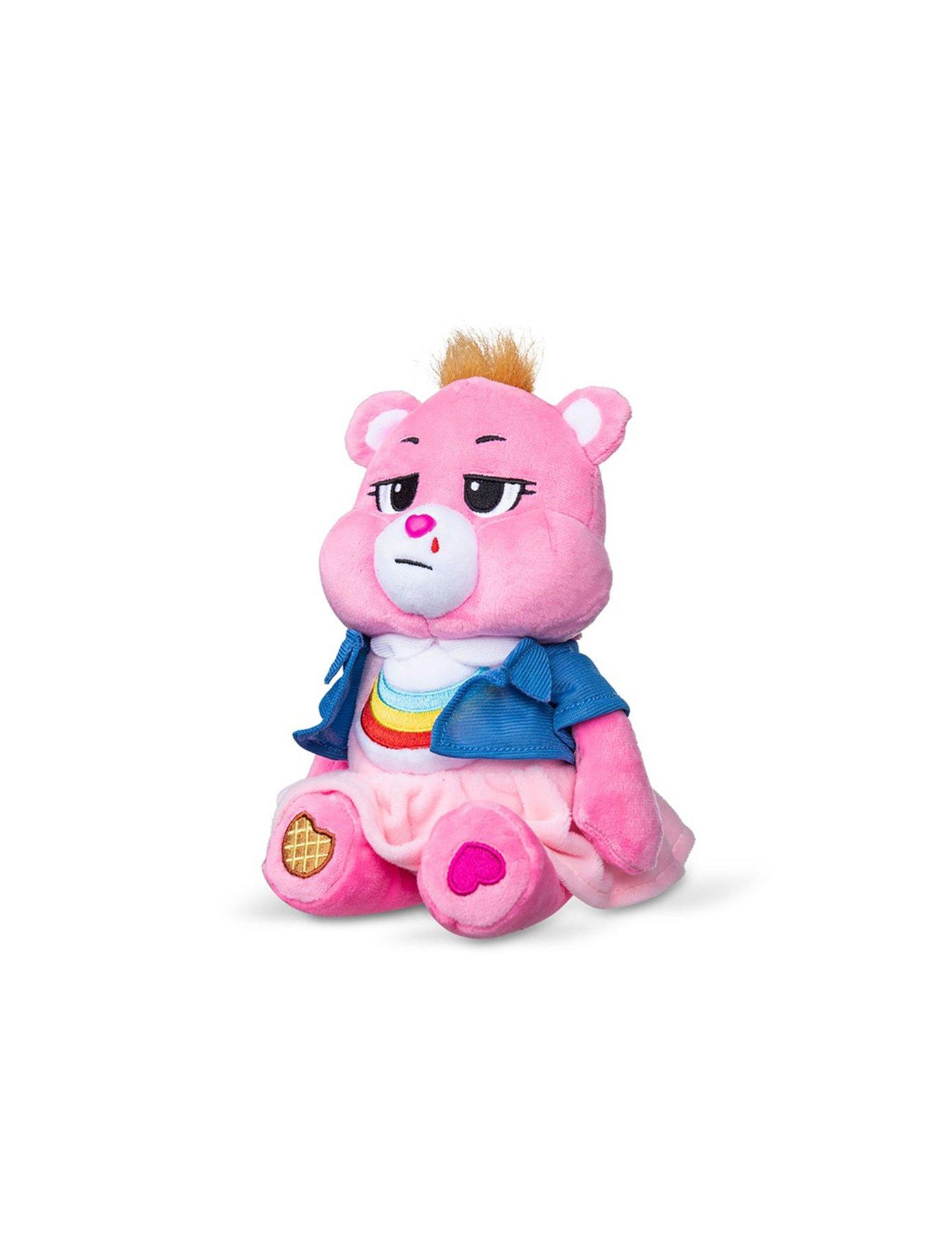 care-bears-stranger-things-cheer-bear-as-eleven-22cm-plushdetail
